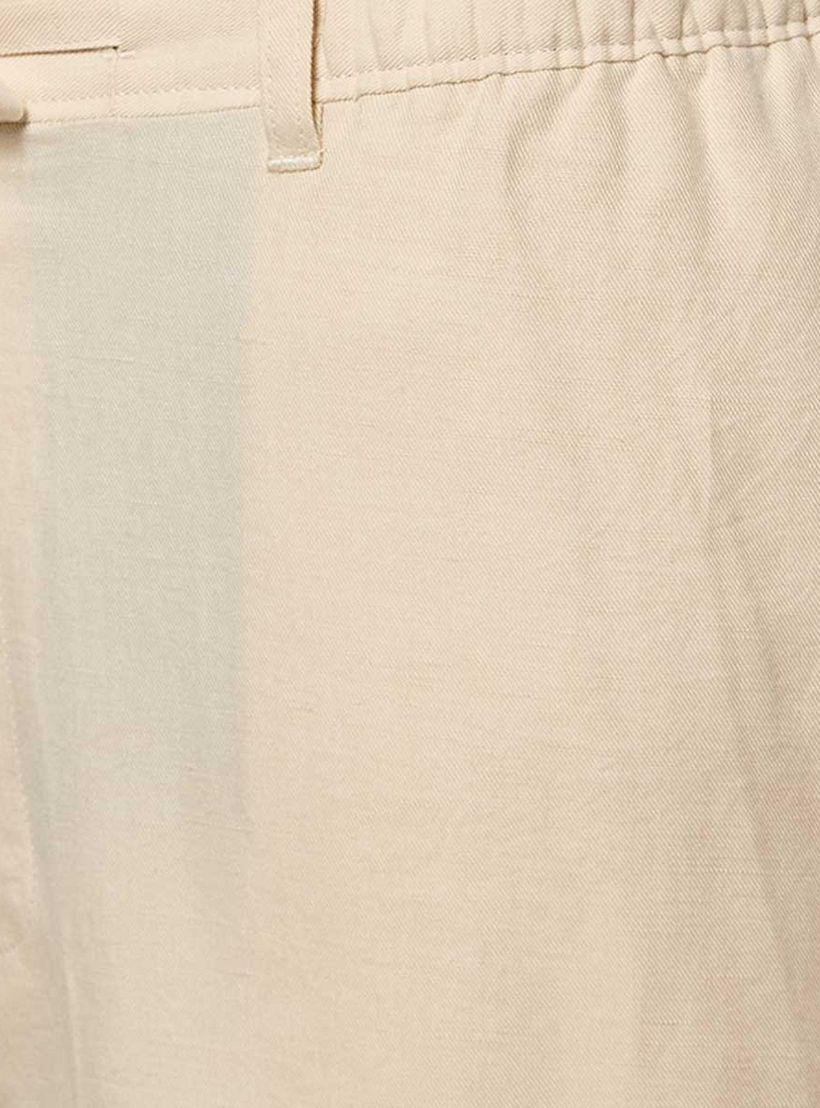 بنطلون مزيج كتان بقصة مريحة من سبلاش بيزك-men-clothing-trousersandchinos-trousers-image-2