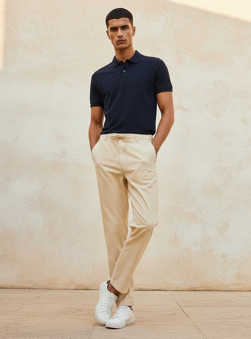بنطلون مزيج كتان بقصة مريحة من سبلاش بيزك-men-clothing-trousersandchinos-trousers-image-5
