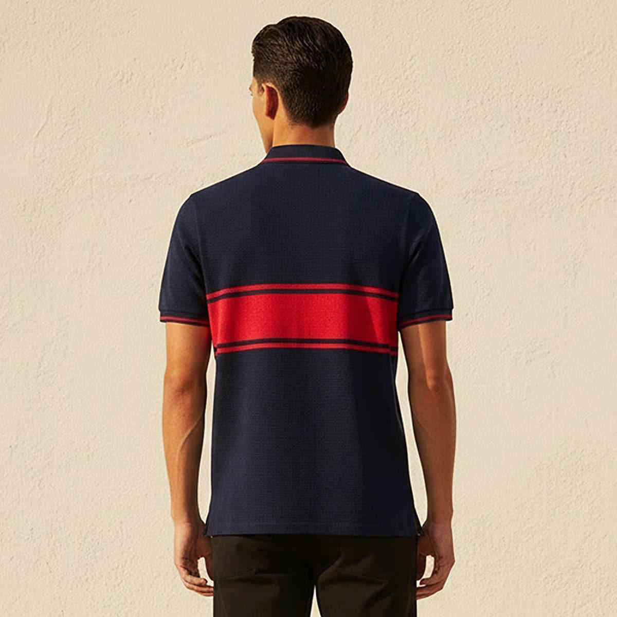 Men Short Sleeves Striped Polo T-shirt-men-clothing-tshirtsandpolos-polos-image-4