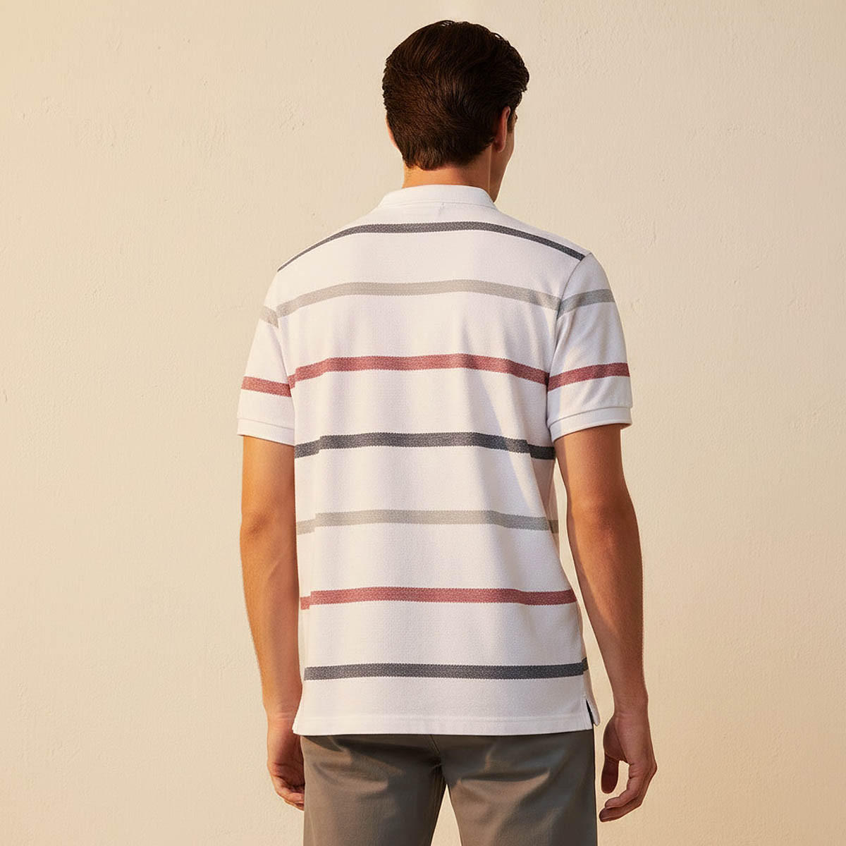 Men Short Sleeves Striped Polo T-shirt-men-clothing-tshirtsandpolos-polos-image-4