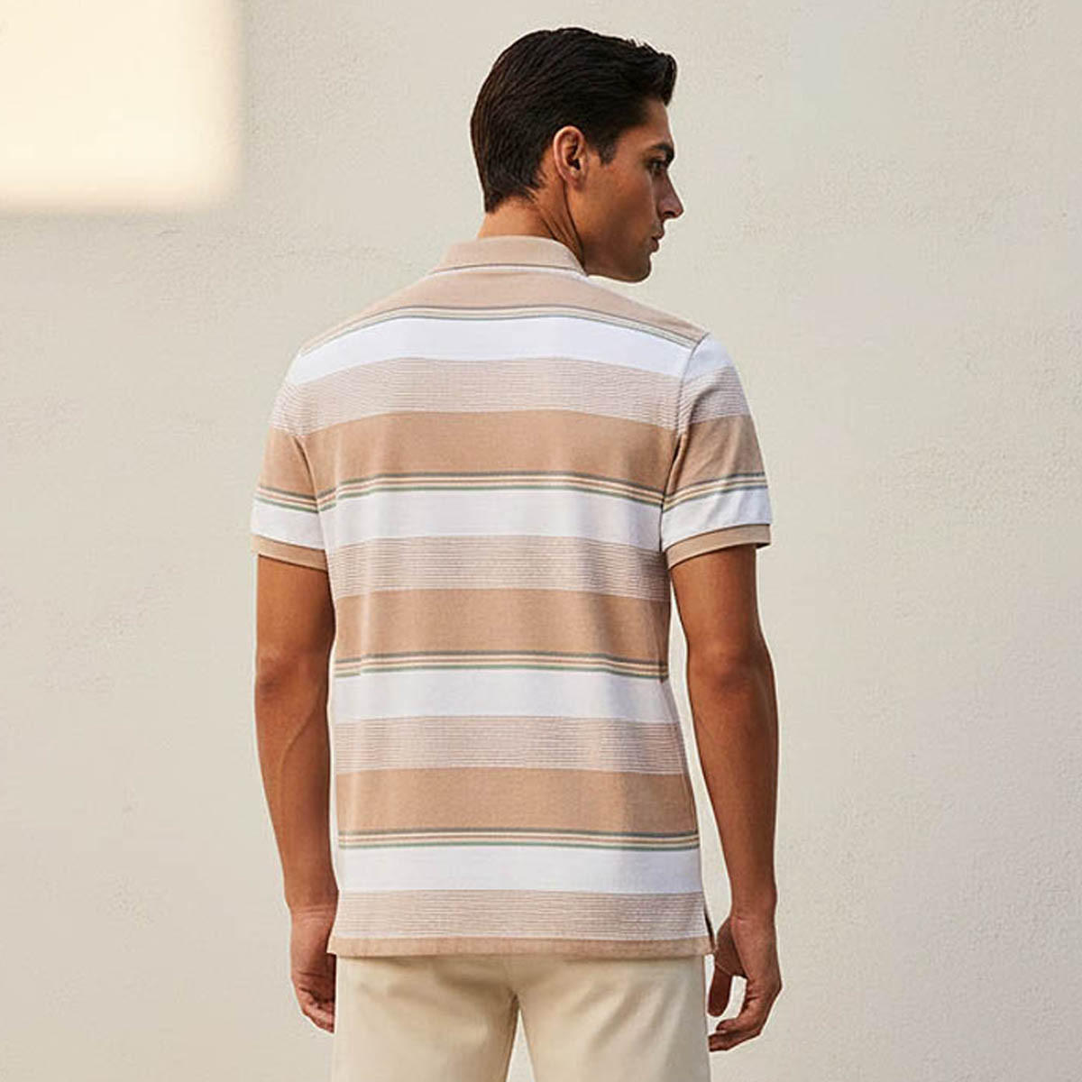 تيشيرت بولو مخطط بأكمام قصيرة للرجال-men-clothing-tshirtsandpolos-polos-image-4