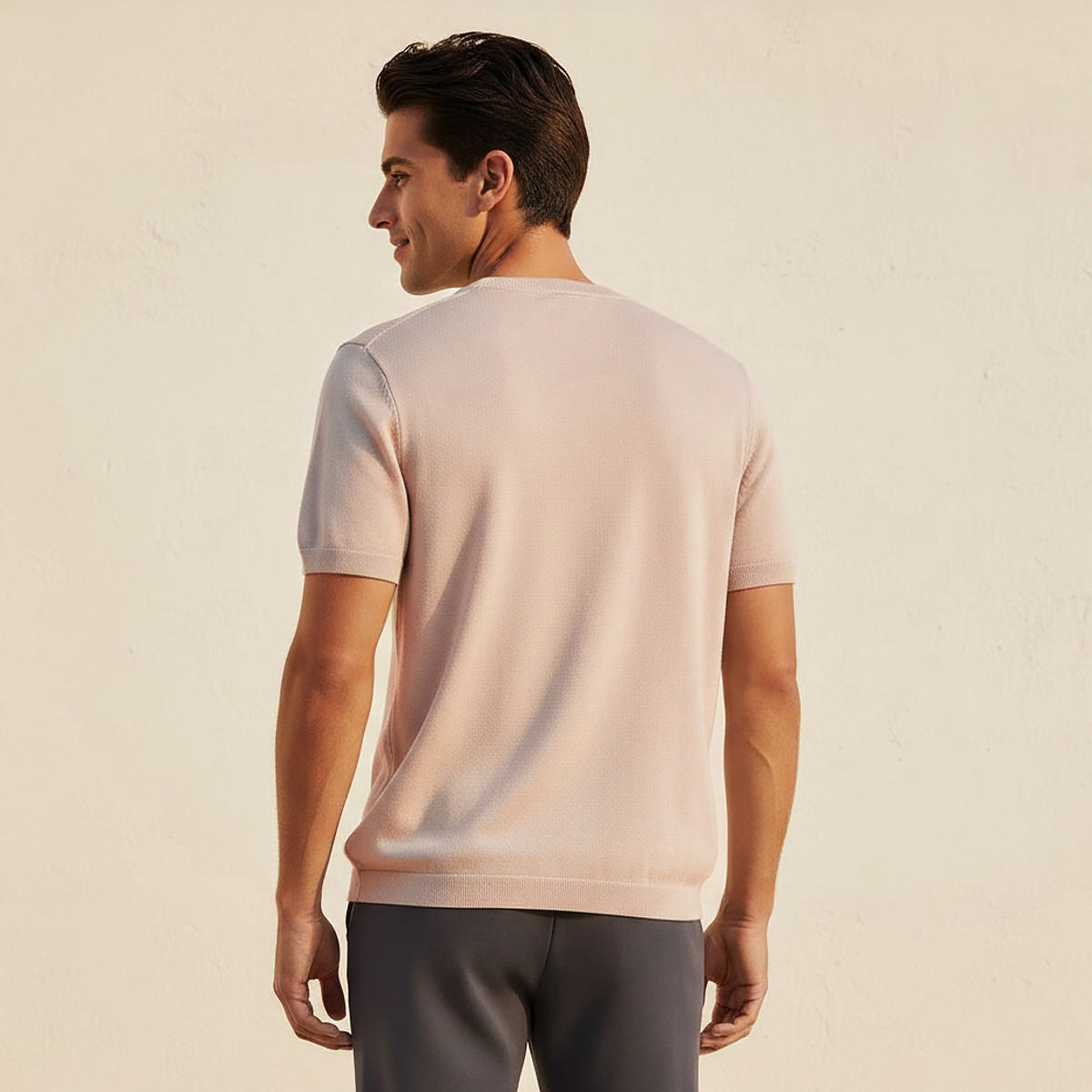 Men Regular Fit Crew Neck Short Sleeve T-shirt-men-clothing-tshirtsandpolos-tshirts-image-4