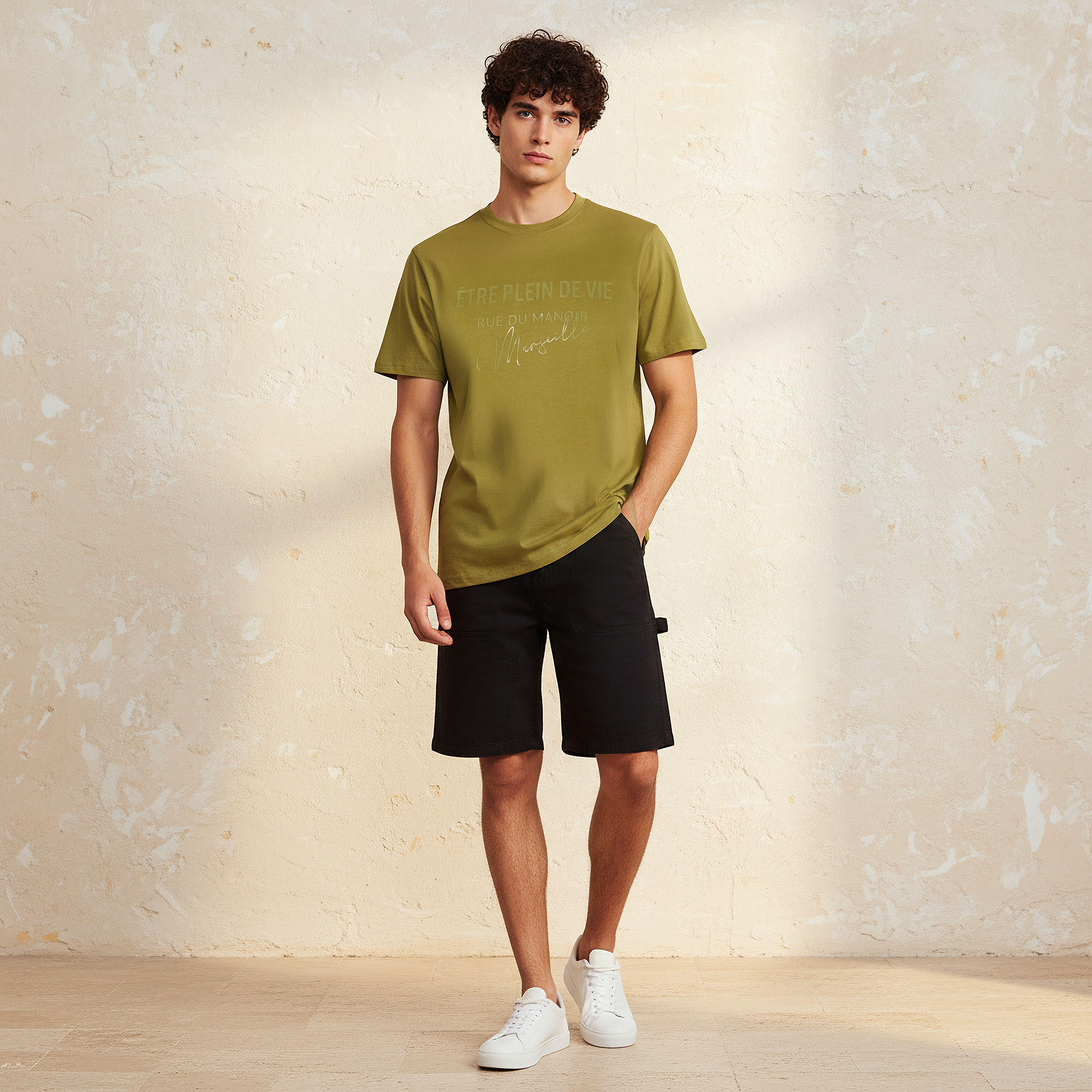 Men Slim Fit Crew Neck Short Sleeves Graphic Print T-shirt-PROMO_SP_KSA_3_BUY2FORSAR49_130625-image-3