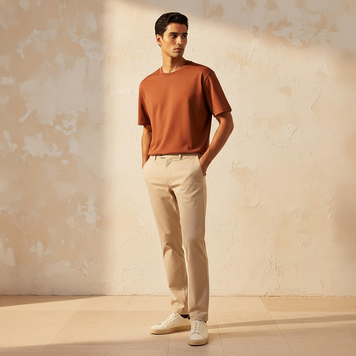 Men Relaxed Fit Crew Neck Short Sleeve T-shirt-men-clothing-tshirtsandpolos-tshirts-image-3