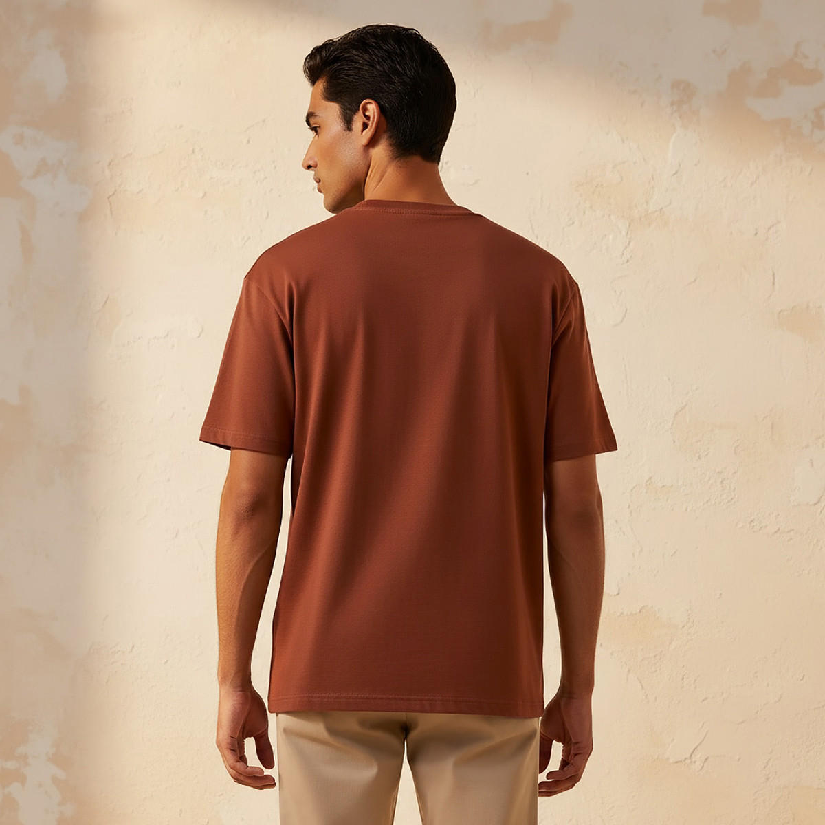 Men Relaxed Fit Crew Neck Short Sleeve T-shirt-men-clothing-tshirtsandpolos-tshirts-image-4