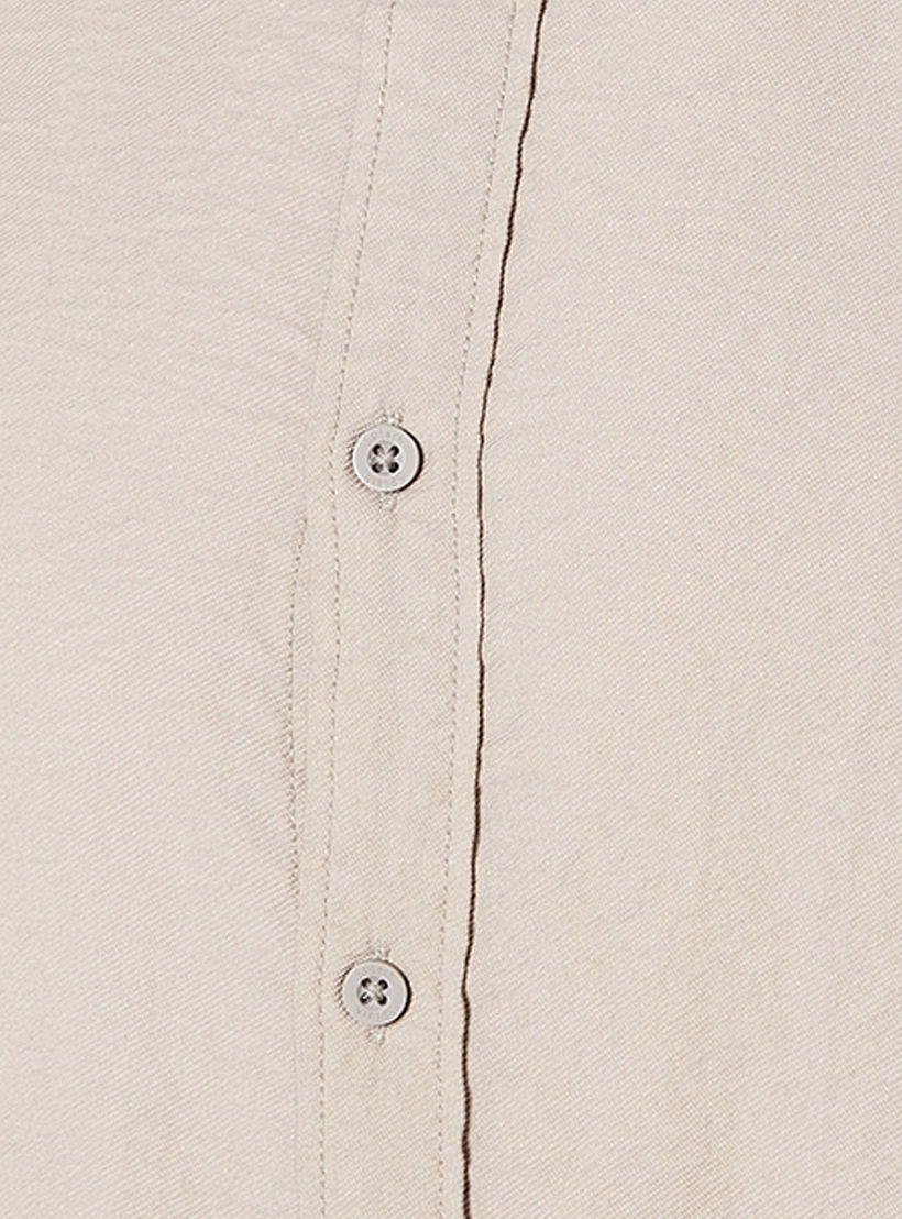 Splash Basic Regular Fit Collared Textured Short Sleeves Shirt-men-clothing-shirts-image-2