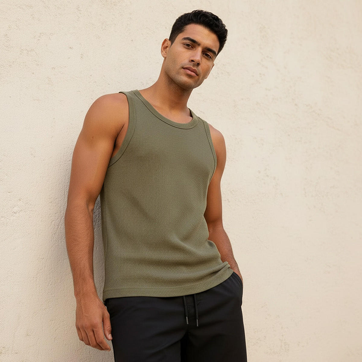 فيست مضلع من سبلاش بيسك-men-clothing-tshirtsandpolos-vests-image-1