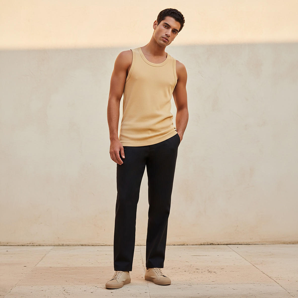 فيست مضلع من سبلاش بيسك-men-clothing-tshirtsandpolos-vests-image-3