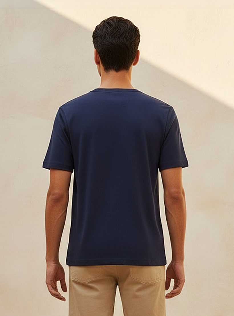 Men Relaxed Fit Crew Neck Short Sleeves T-shirt-men-clothing-tshirtsandpolos-tshirts-image-4