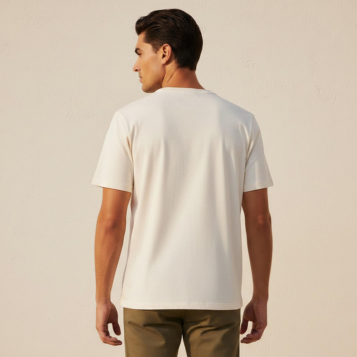 Men Relaxed Fit Crew Neck Short Sleeves T-shirt-men-clothing-tshirtsandpolos-tshirts-image-4