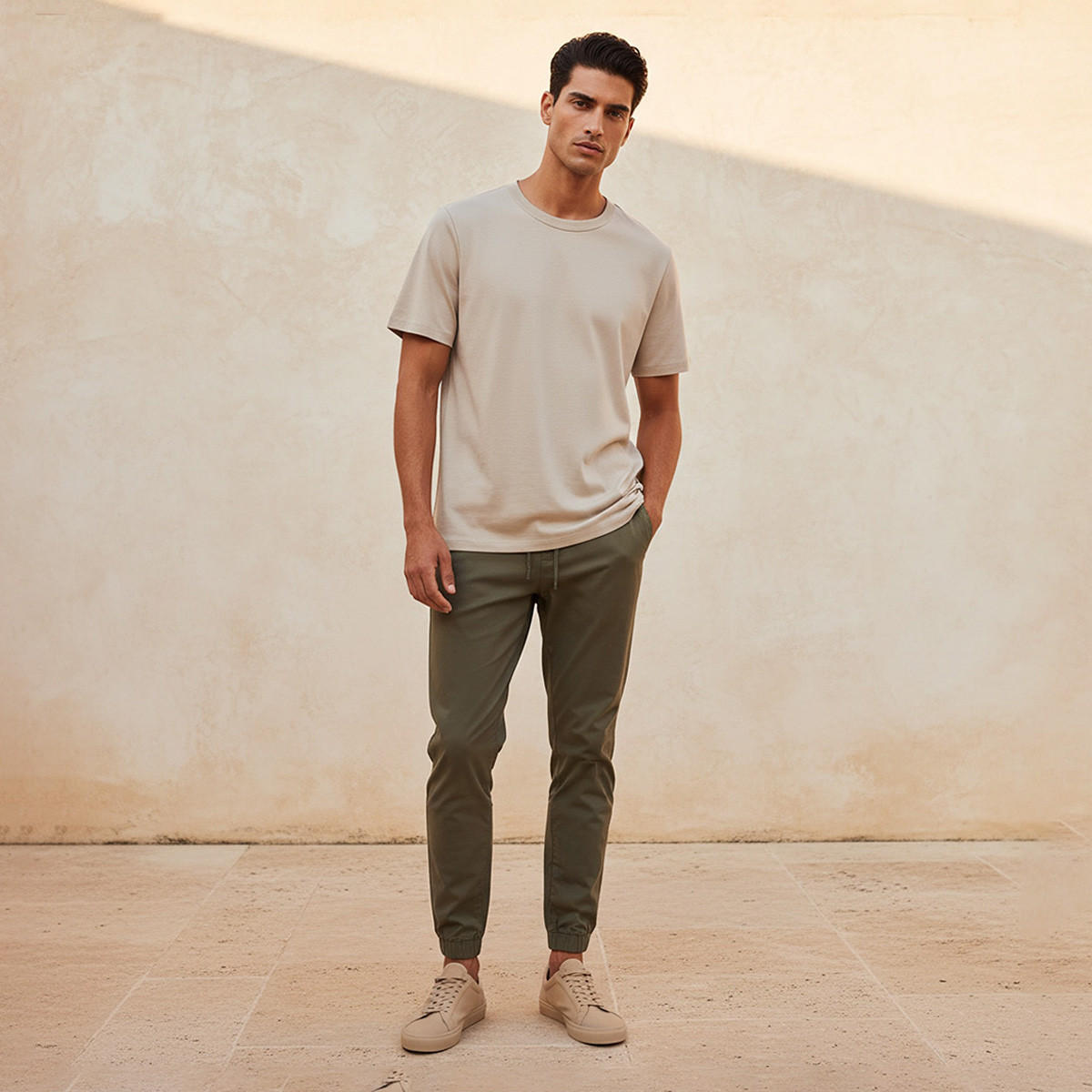 Men Relaxed Fit Crew Neck Short Sleeves T-shirt-men-clothing-tshirtsandpolos-tshirts-image-3