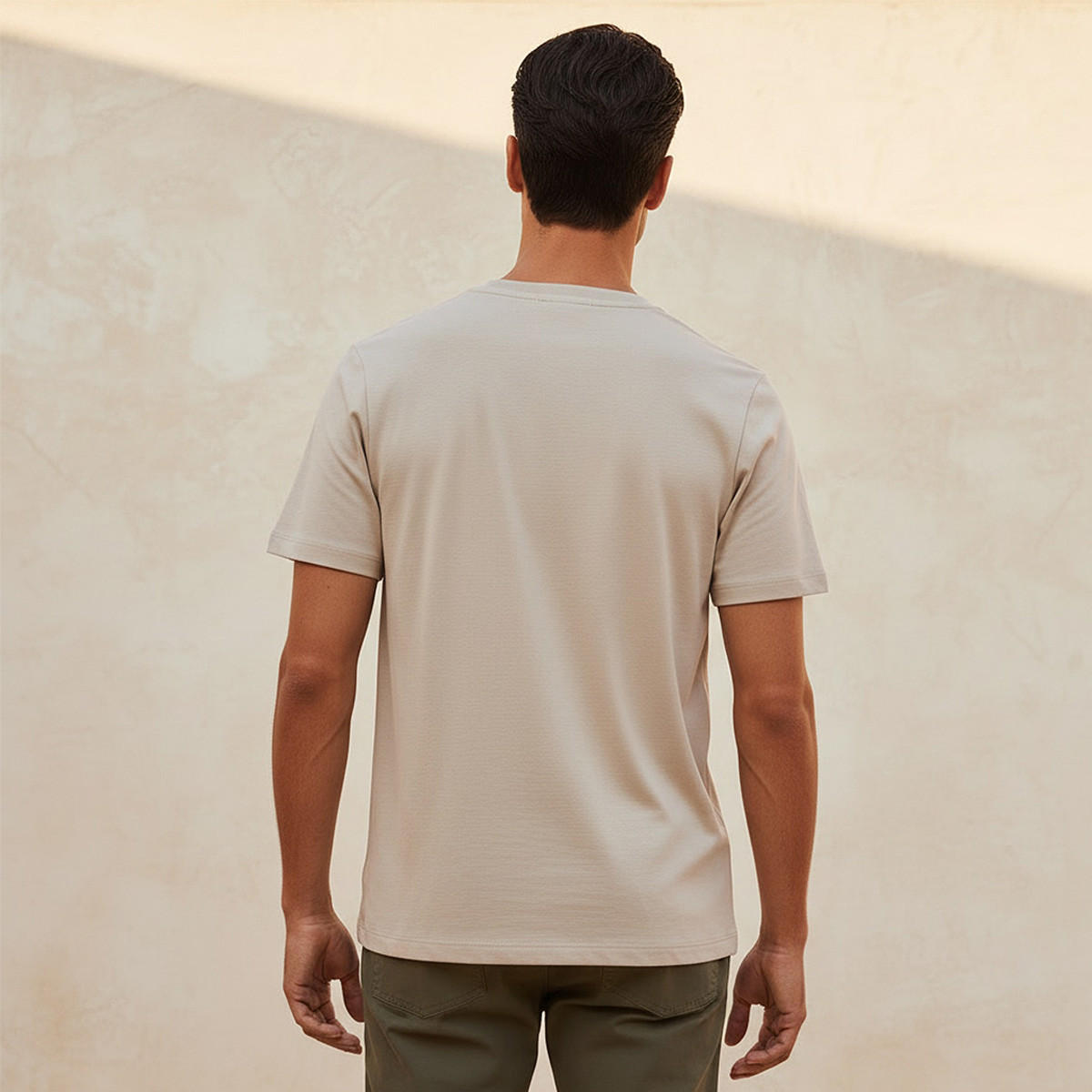 Men Relaxed Fit Crew Neck Short Sleeves T-shirt-men-clothing-tshirtsandpolos-tshirts-image-4