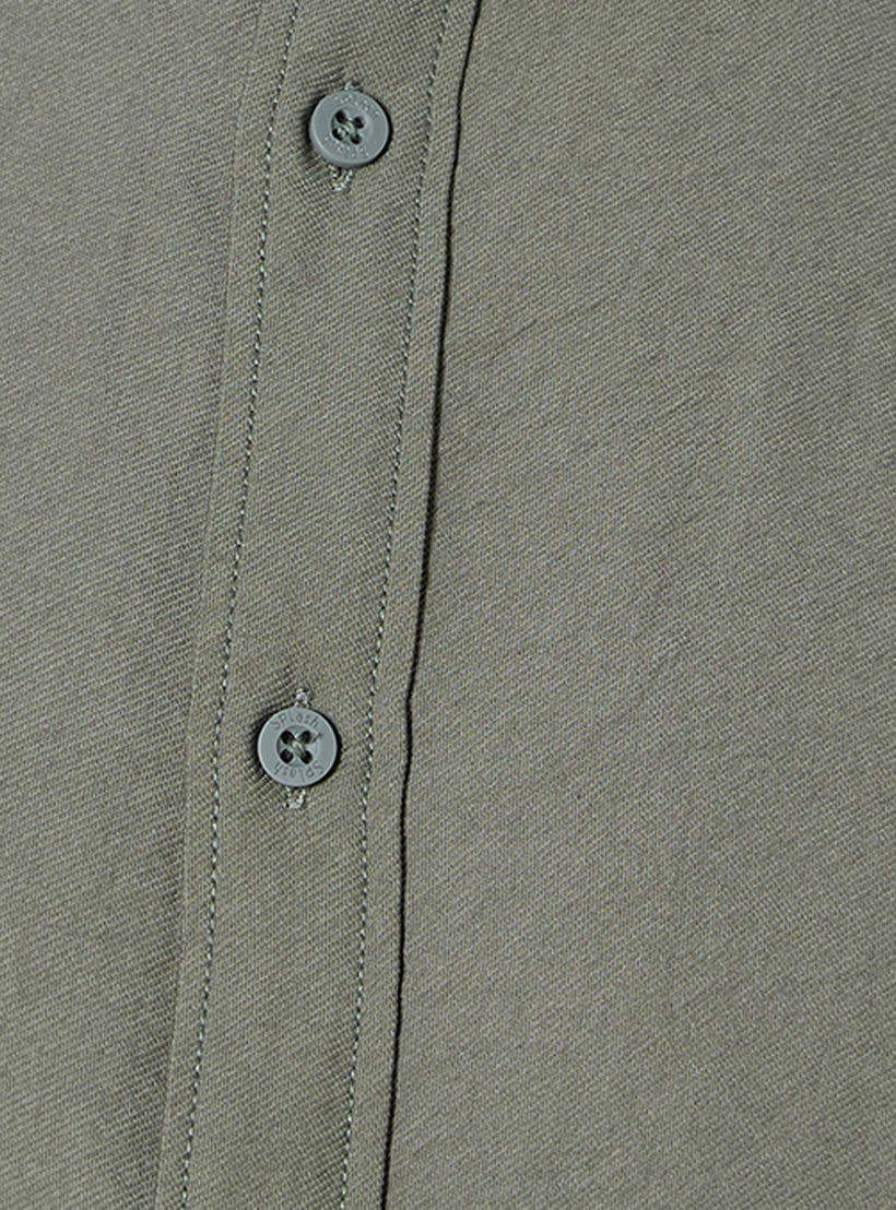 Splash Basic Regular Fit Collared Crinkled Textured Long Sleeves Shirt-men-clothing-shirts-image-2