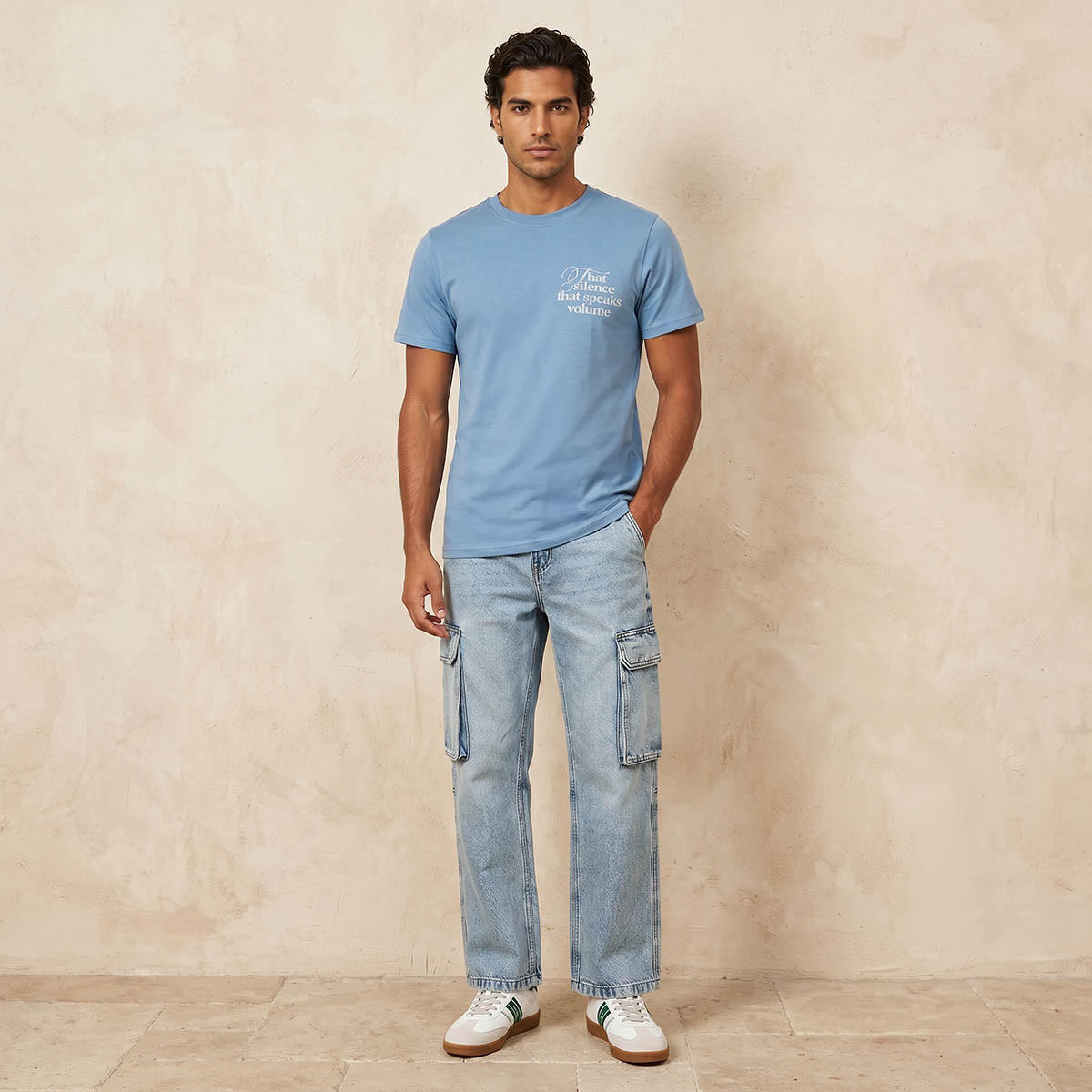 Splash Basic Slim Fit Crew Neck Slogan Print T-shirt-men-clothing-tshirtsandpolos-tshirts-image-3