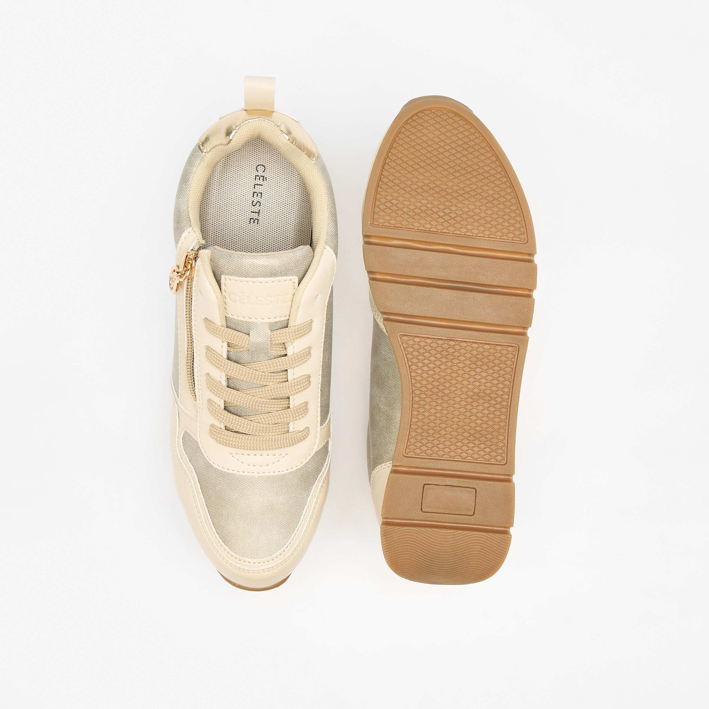 حذاء سنيكرز بكاحل منخفض ورباط إغلاق وألواح للنساء من سيليست-women-shoes-sneakers-image-9
