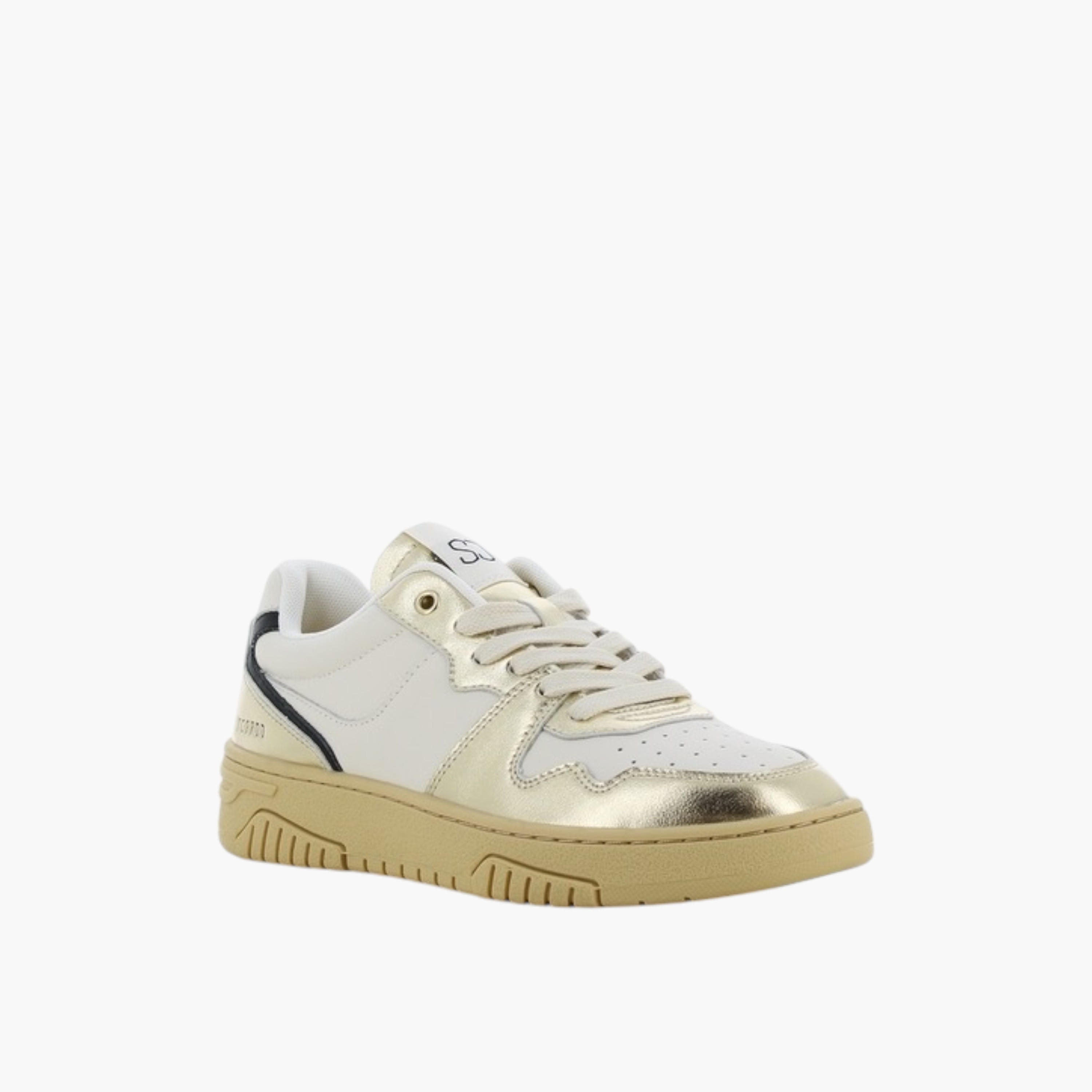 SJ Women's Metallic Lace-Up Closure Sneakers-women-shoes-sneakers-image-1