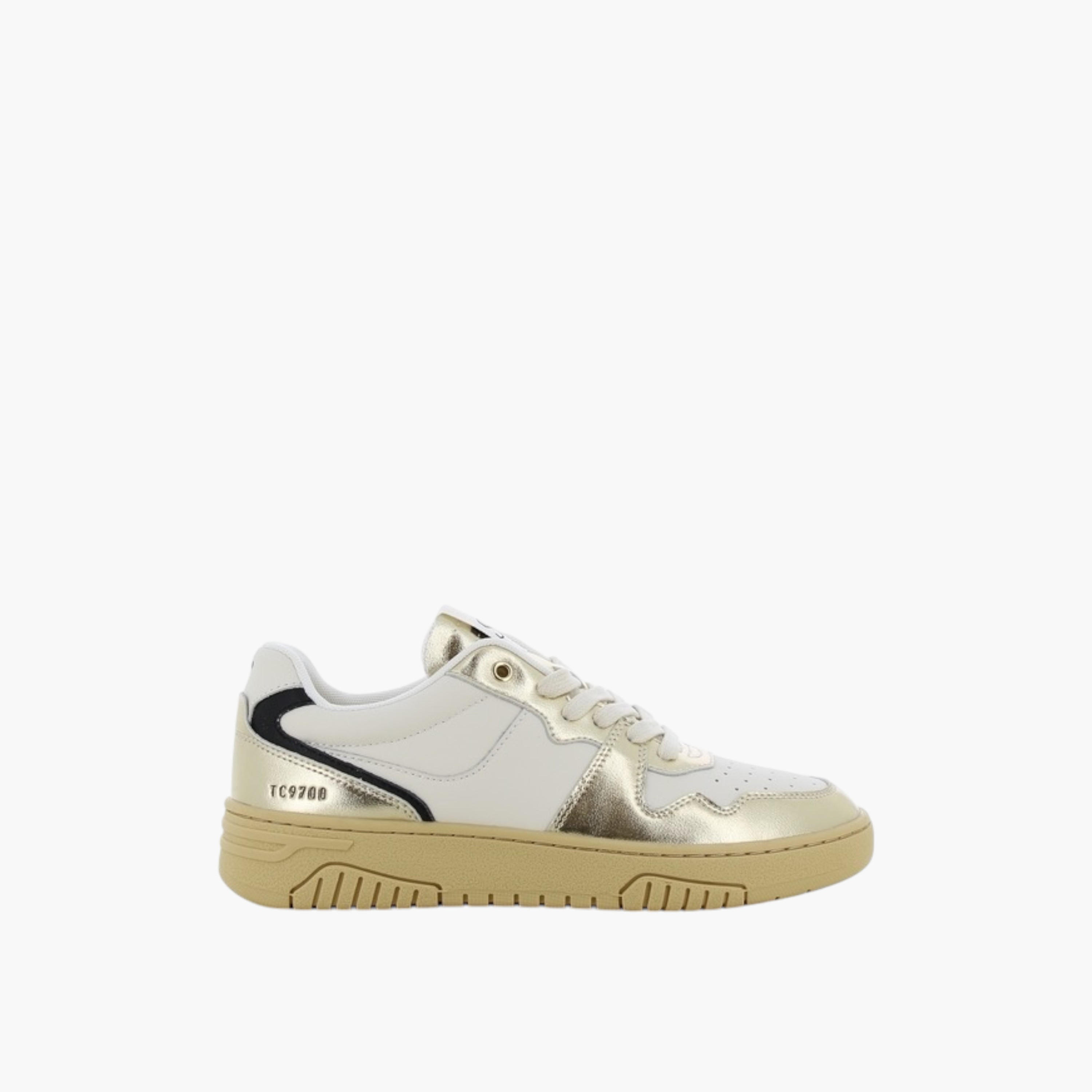 SJ Women's Metallic Lace-Up Closure Sneakers-women-shoes-sneakers-image-2