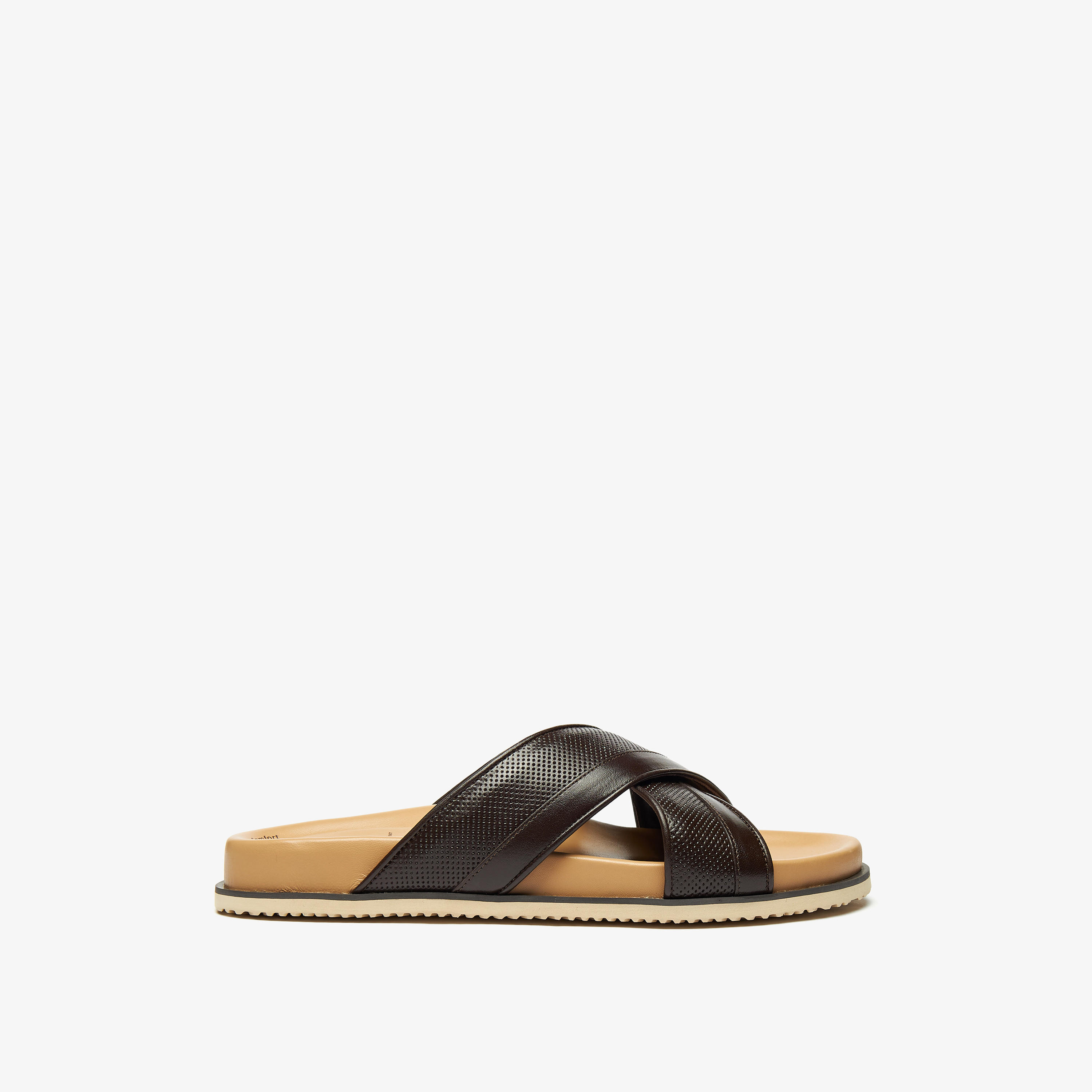 Le Confort Textured Slip-On Arabic Sandals-men-shoes-sandals-image-2
