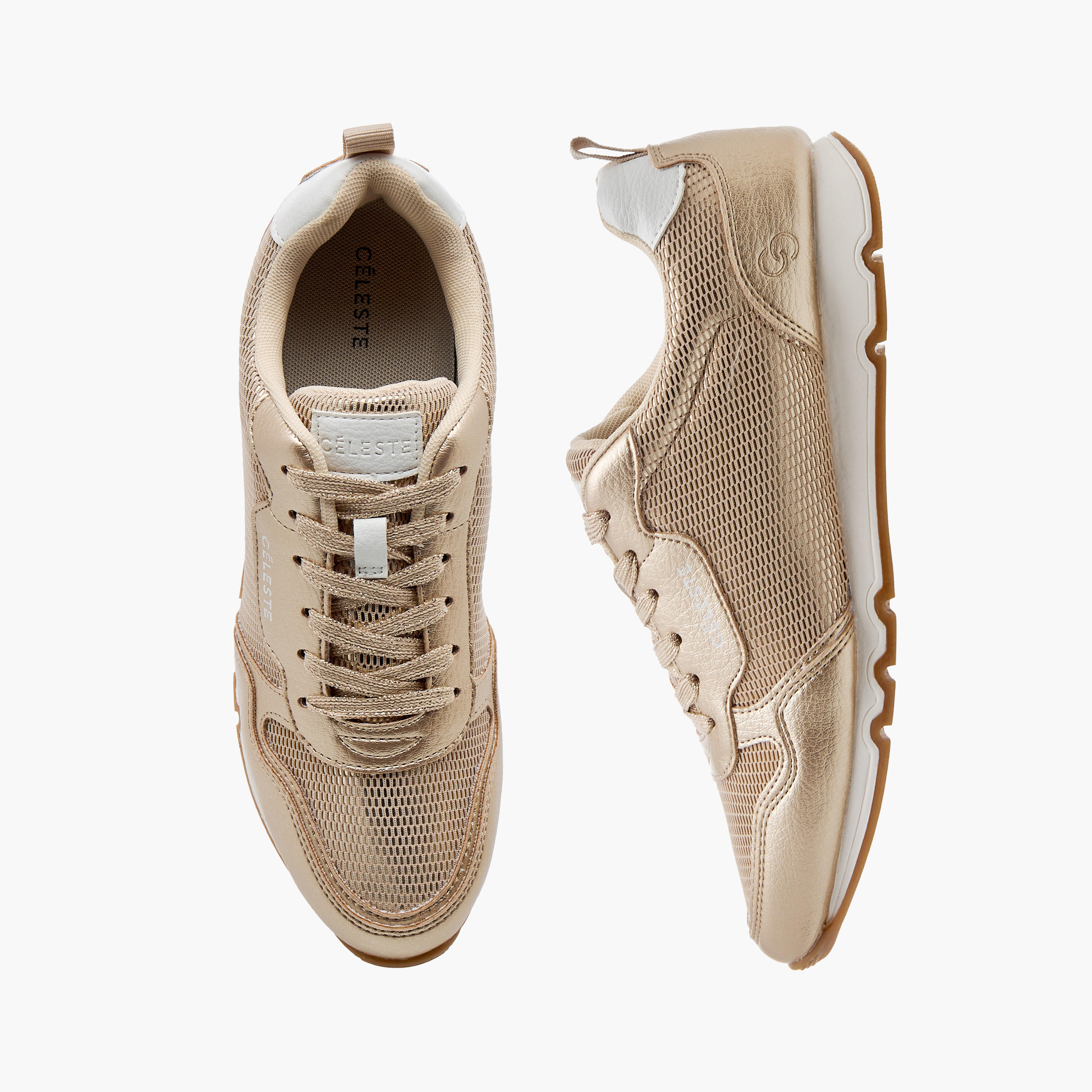 Celeste Women's Logo Detail Sneakers with Lace-Up Closure-women-shoes-sneakers-image-1