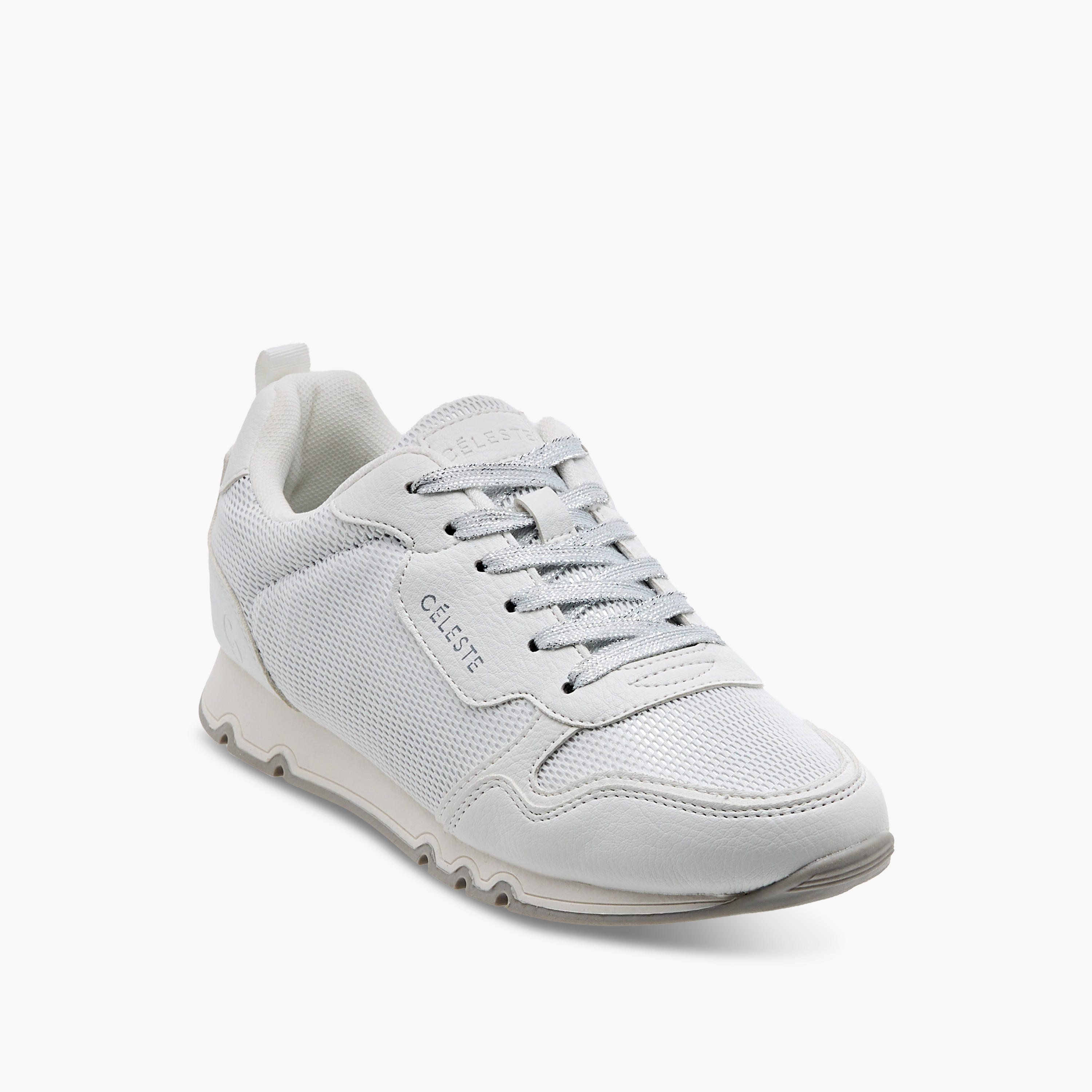 Celeste Women's Logo Detail Sneakers with Lace-Up Closure-women-shoes-sneakers-image-2