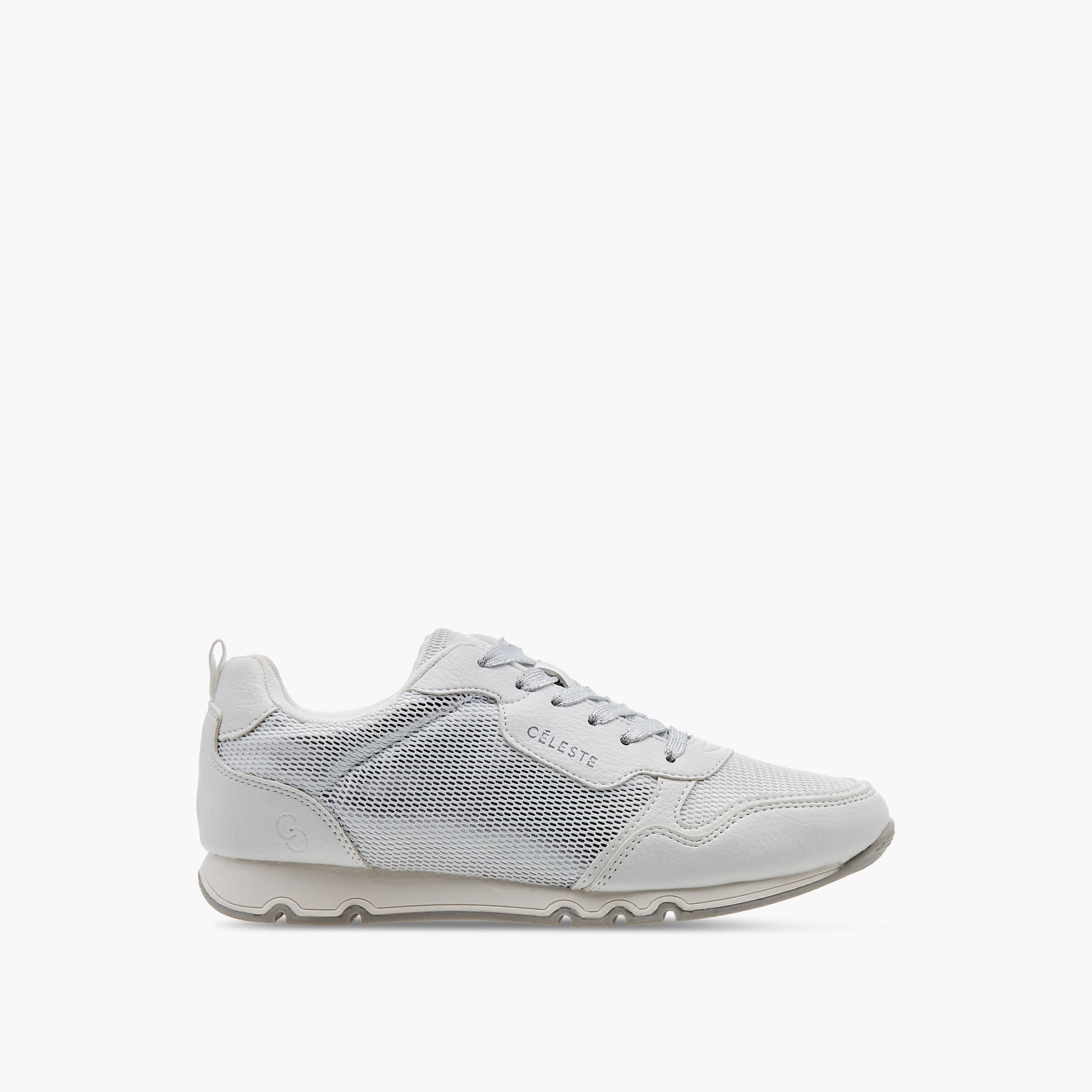 Celeste Women's Logo Detail Sneakers with Lace-Up Closure-women-shoes-sneakers-image-3