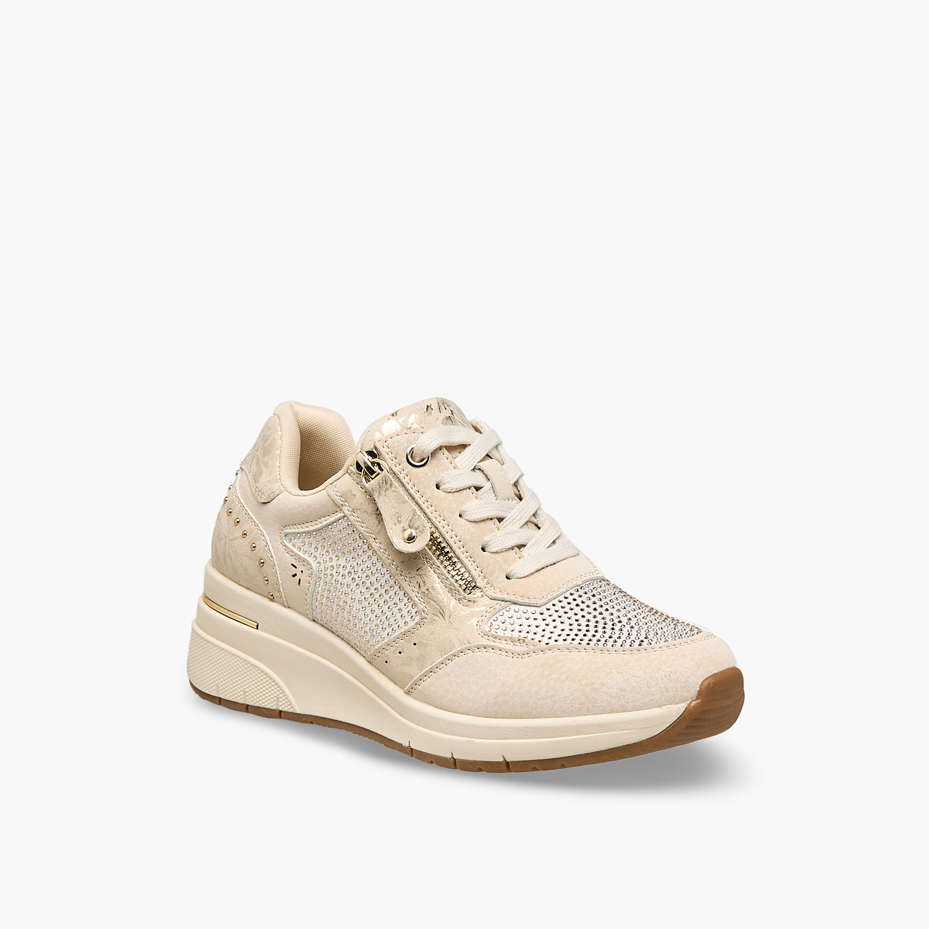 Le Confort Women Embellished Sneakers-women-shoes-sneakers-image-2