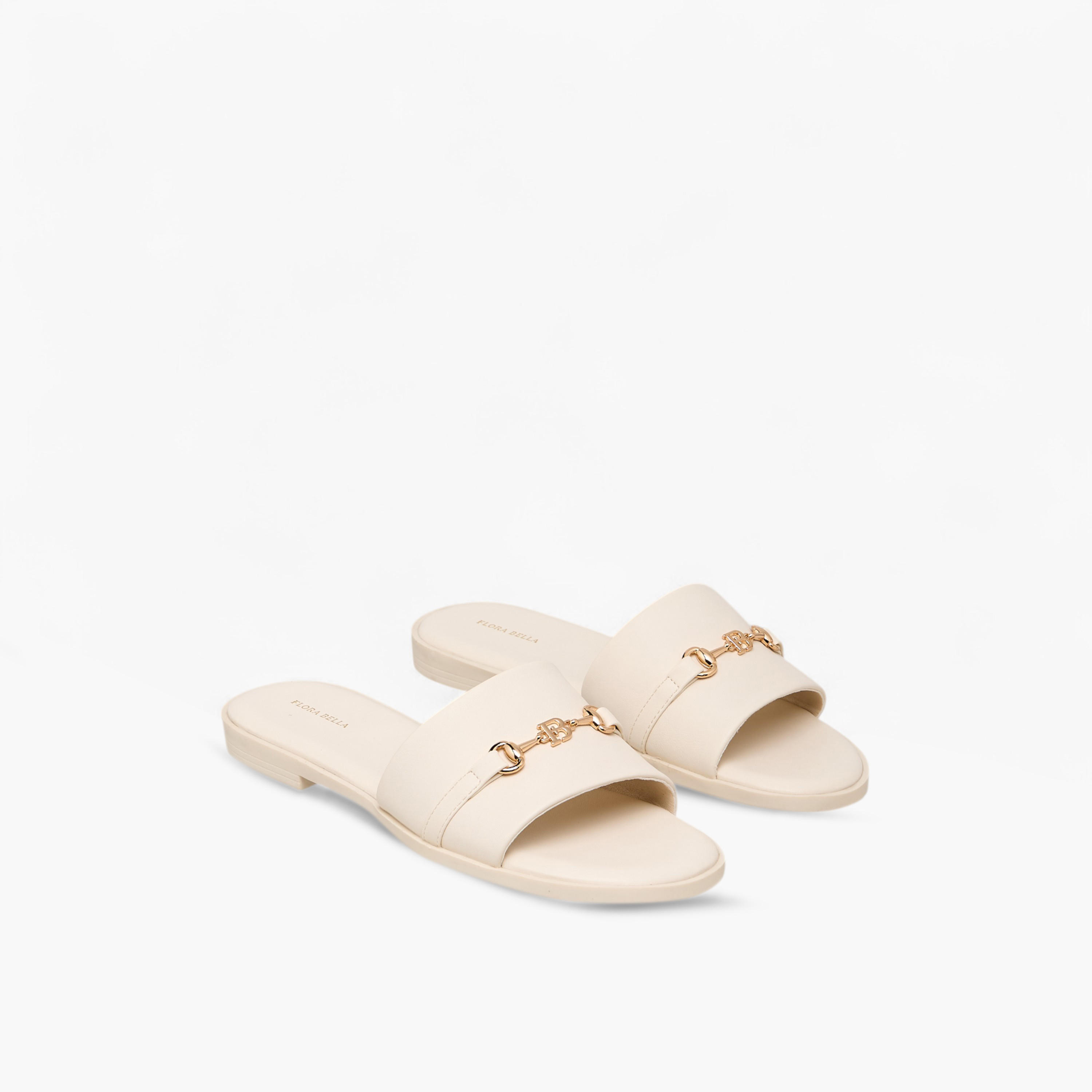 Flora Bella Metal Accent Slip-On Flat Sandals-women-shoes-flats-sandals-image-1