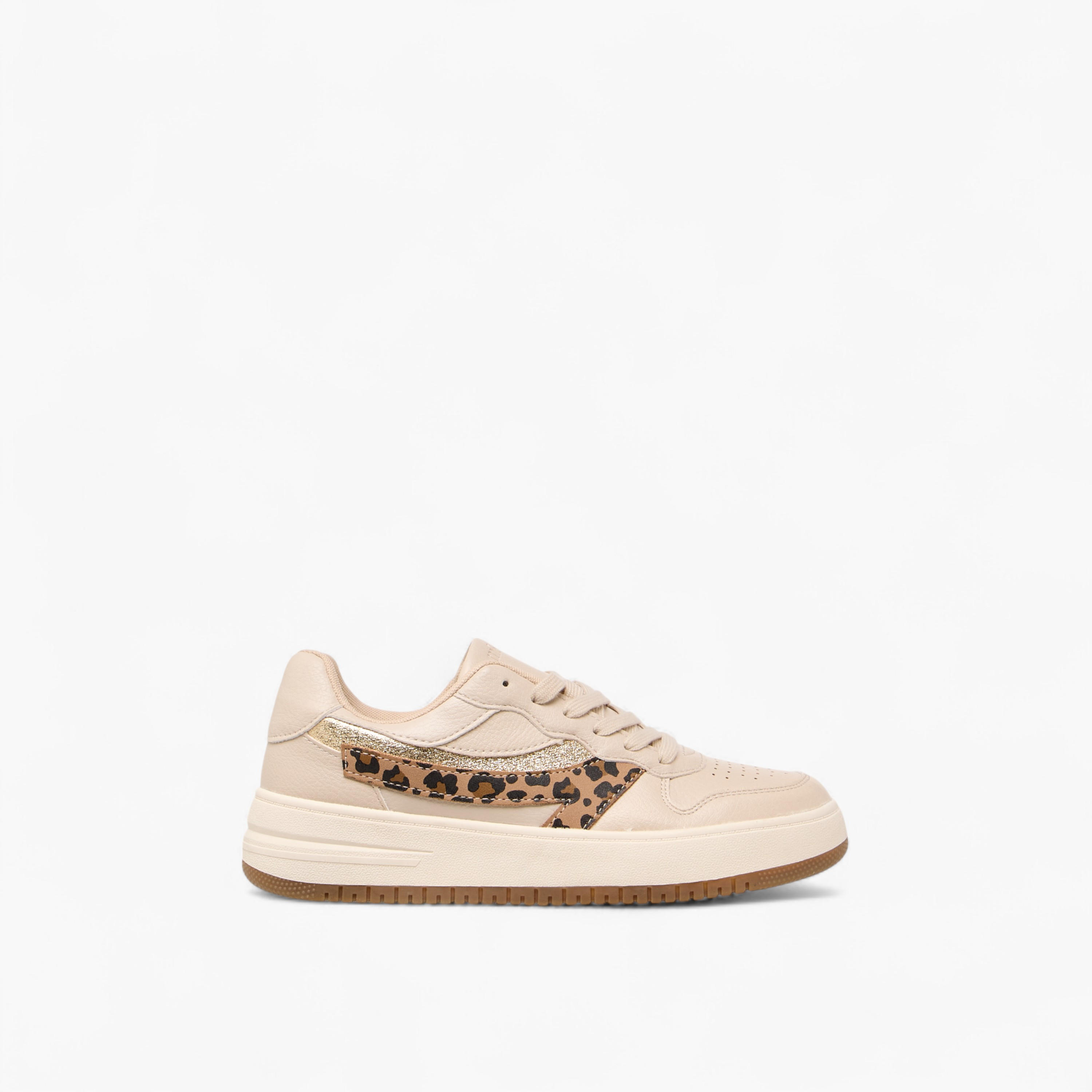Missy Animal Print Sneakers with Lace-Up Closure-women-shoes-sneakers-image-3