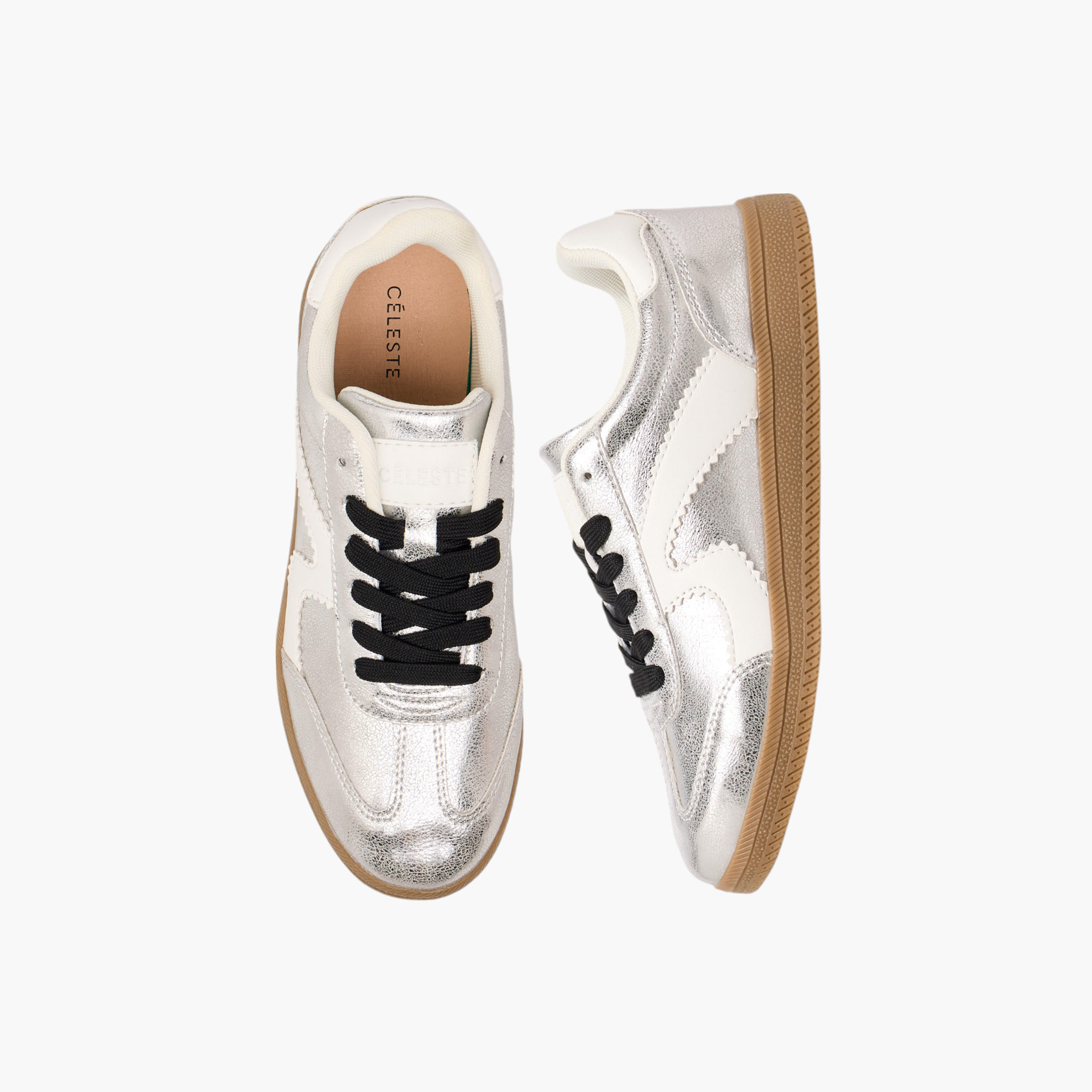 Celeste Women's Panelled Sneakers with Lace-Up Closure-women-shoes-sneakers-image-1