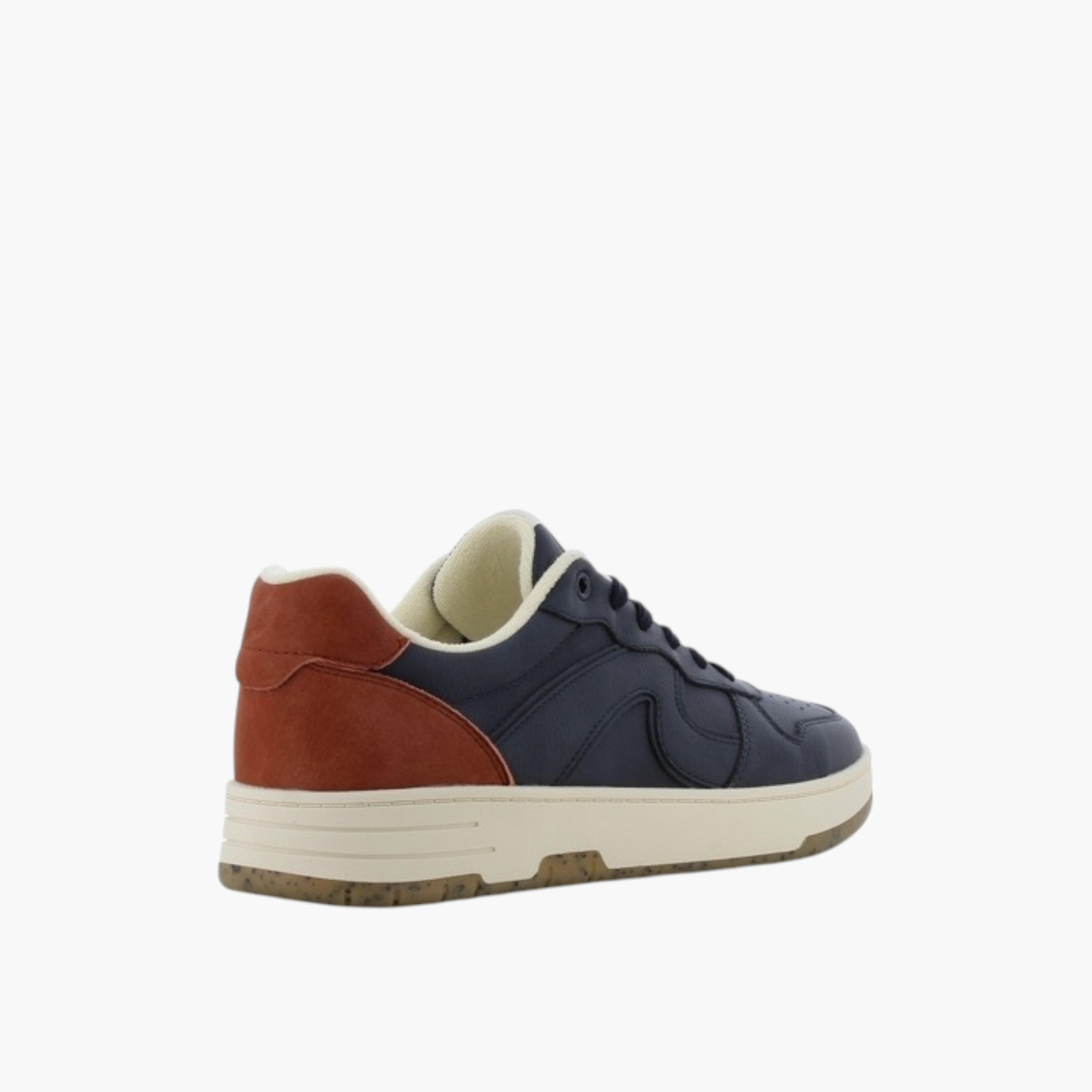 SJ Men's Panelled Sneakers with Lace-Up Closure - 637592-623-men-shoes-sneakers-image-3