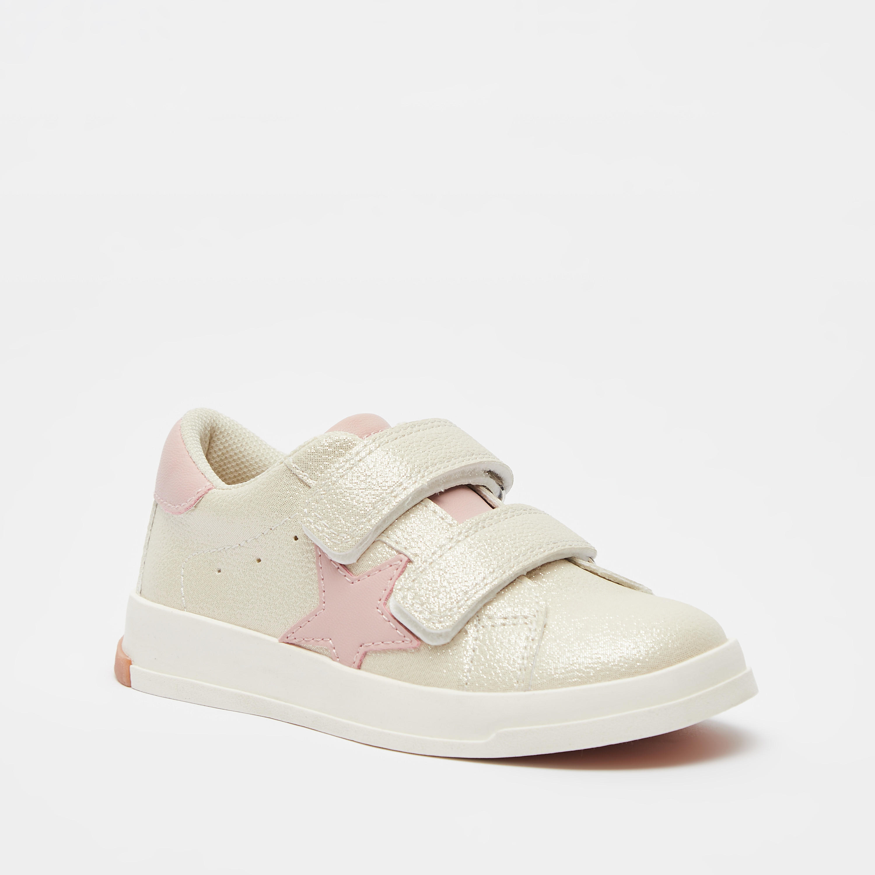 حذاء سنيكرز بشريط إغلاق لاصق من جونيورز-girls-shoes-sneakers-image-2