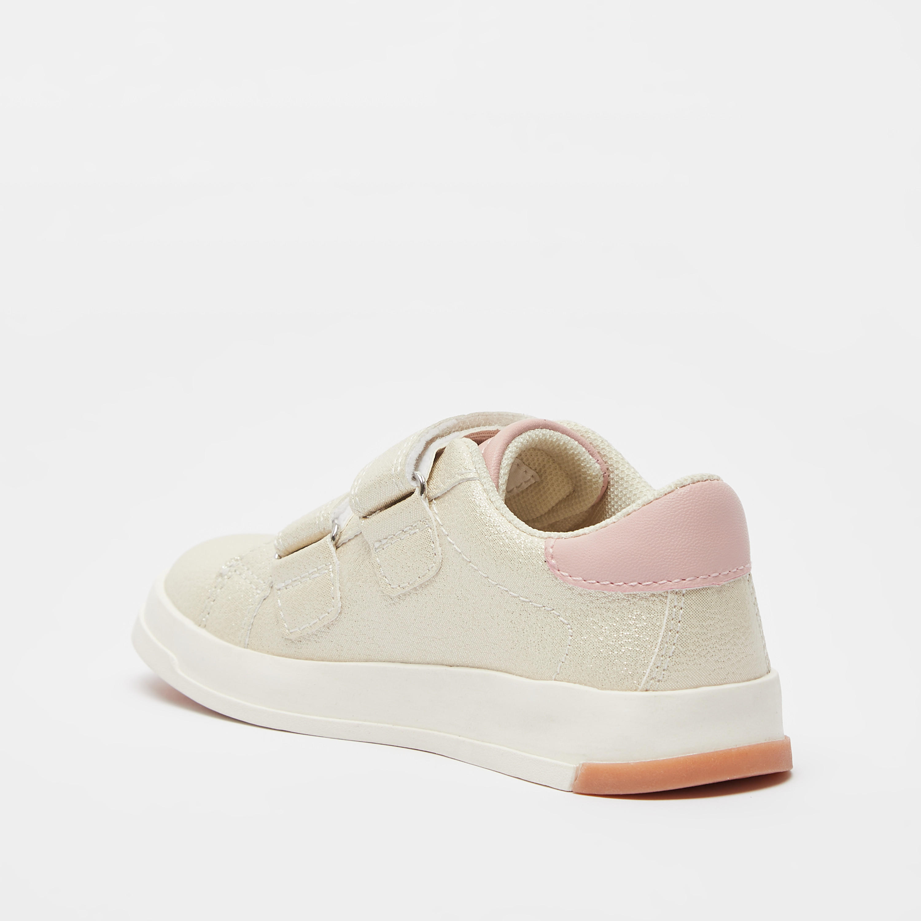 حذاء سنيكرز بشريط إغلاق لاصق من جونيورز-girls-shoes-sneakers-image-3