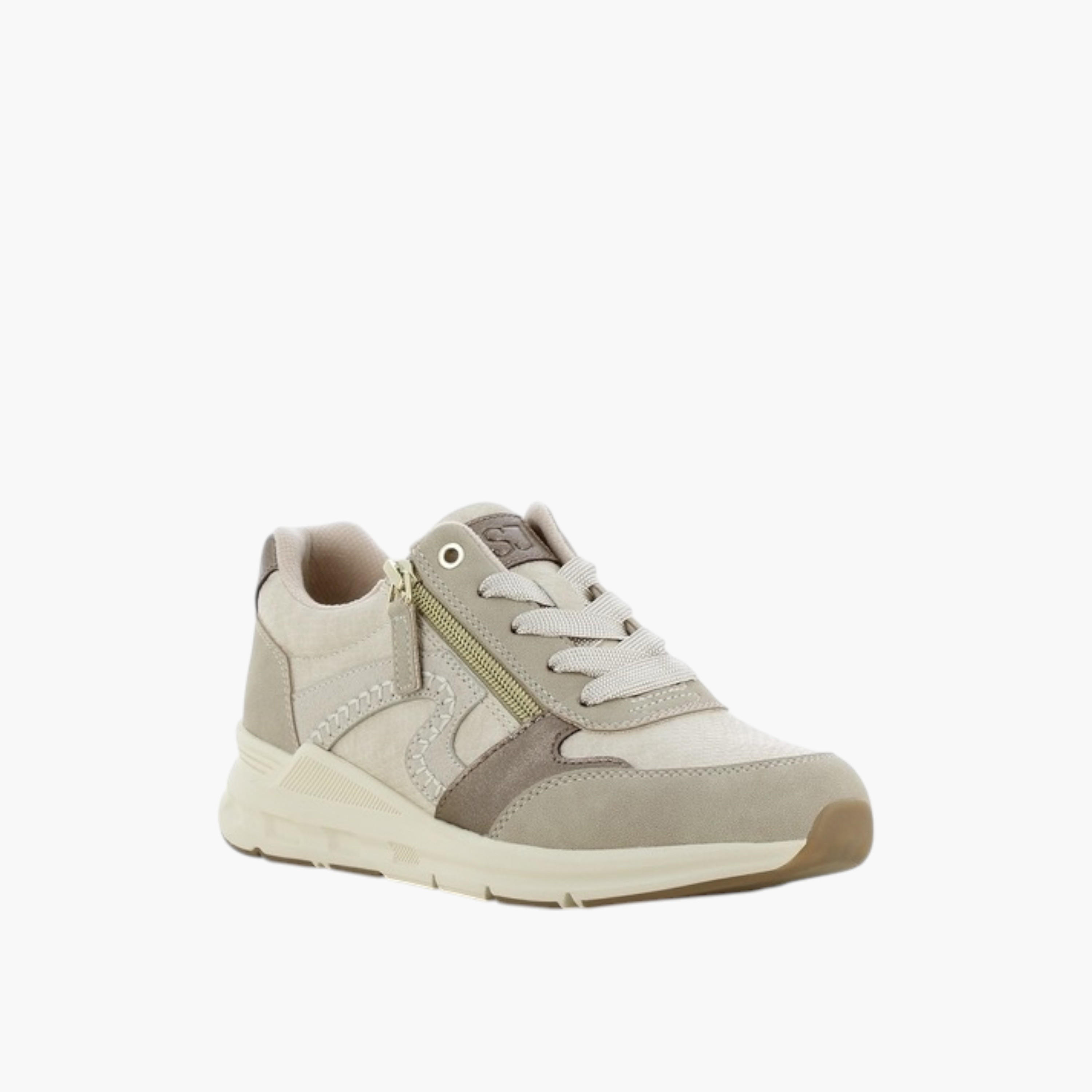 SJ Women's Panelled Lace-Up Sneakers-women-shoes-sneakers-image-1