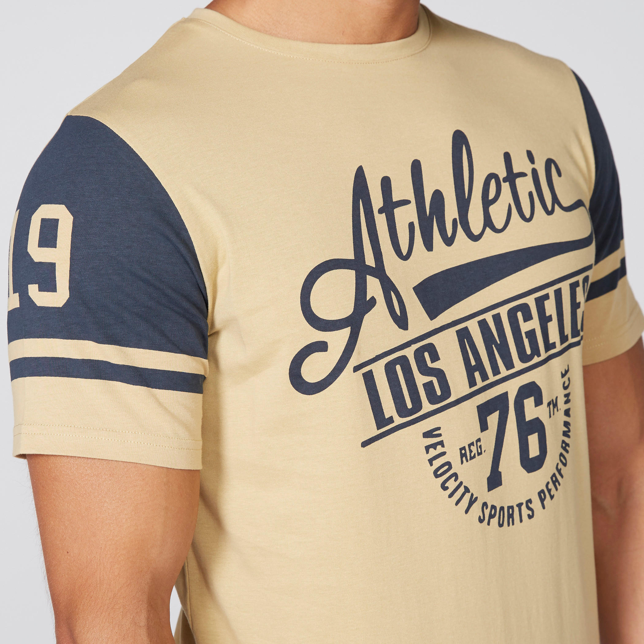 Printed T-Shirt with Round Neck and Short Sleeves-men-clothing-tshirtsandpolos-tshirts-image-3