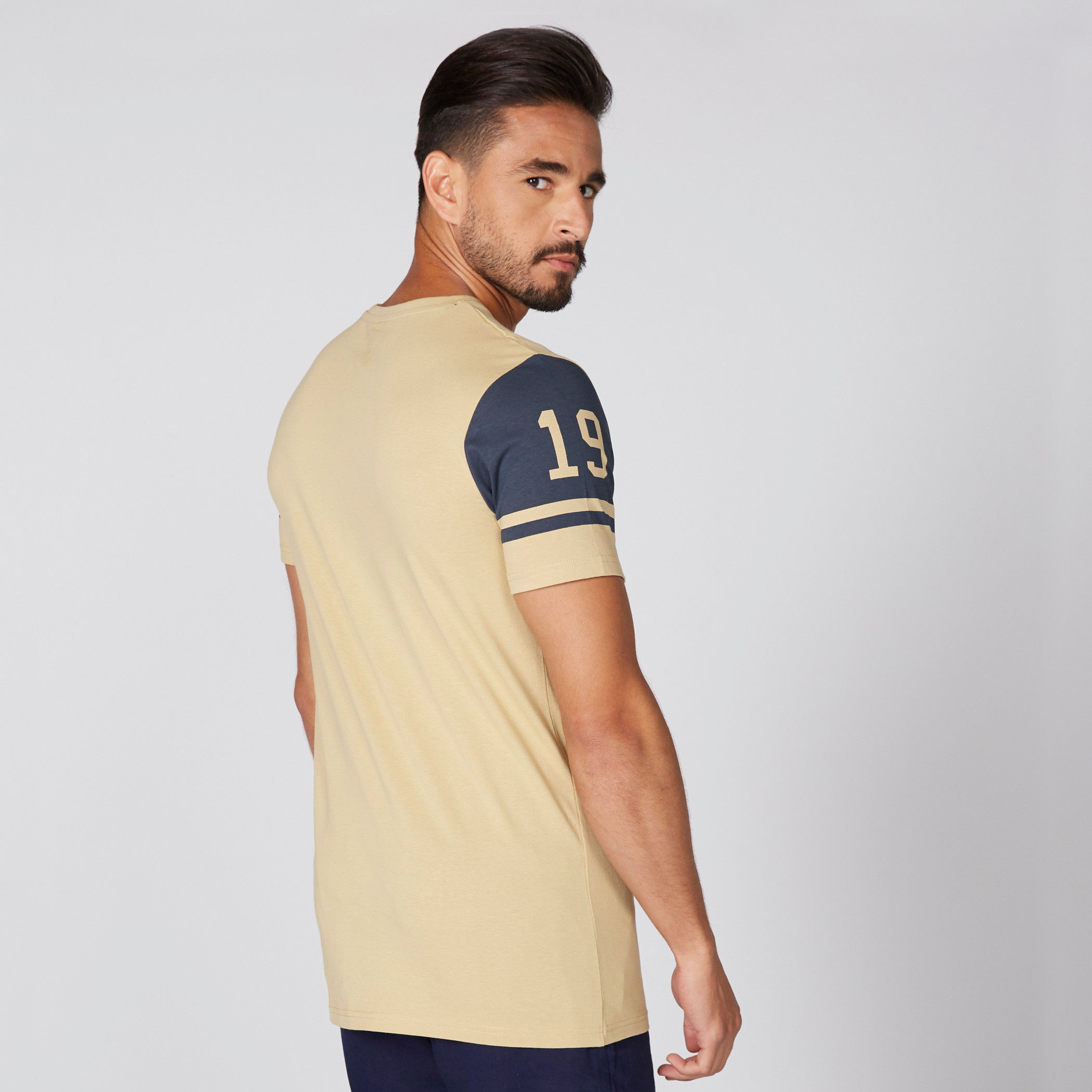 Printed T-Shirt with Round Neck and Short Sleeves-men-clothing-tshirtsandpolos-tshirts-image-4
