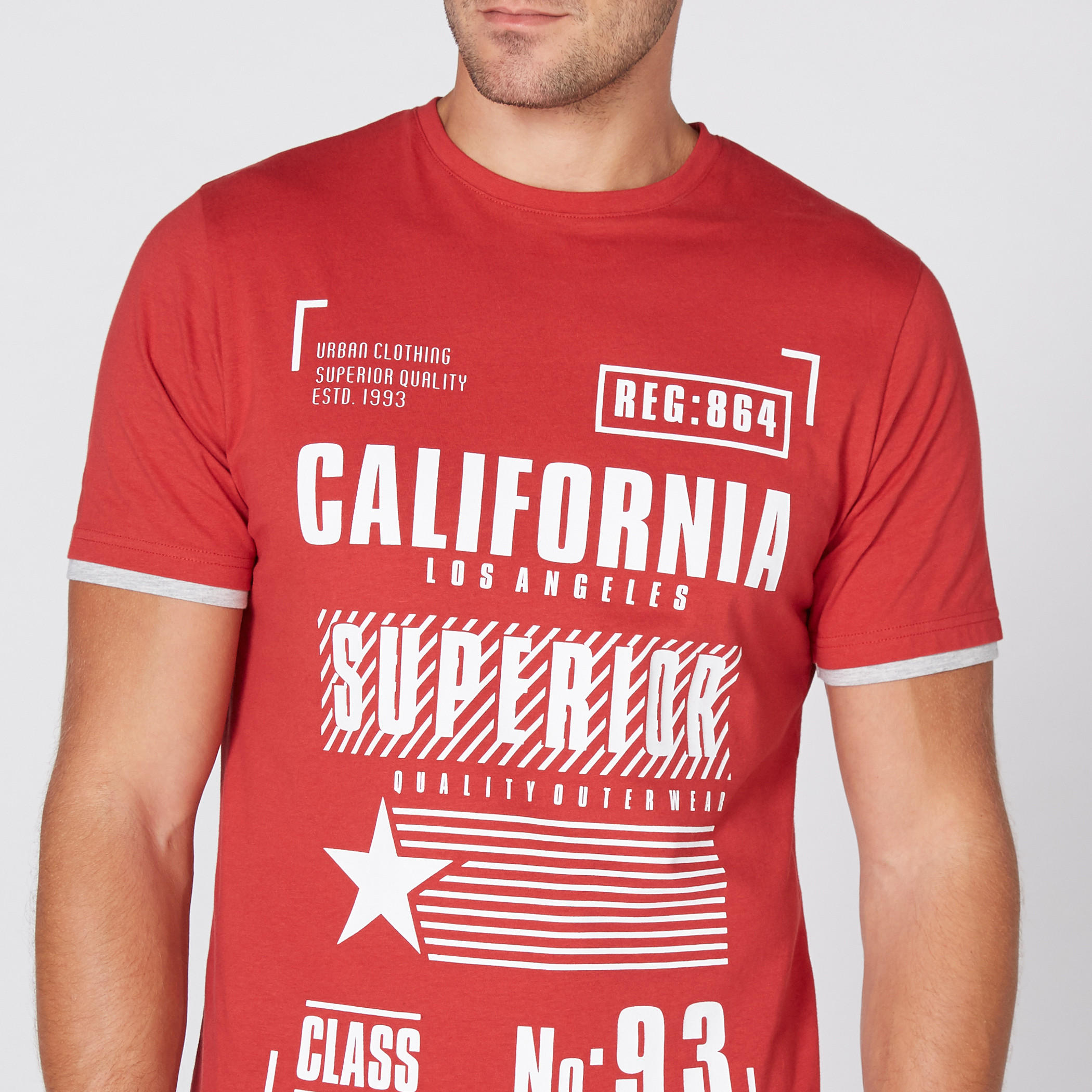 Printed T-Shirt with Round Neck and Short Sleeves-men-clothing-tshirtsandpolos-tshirts-image-3