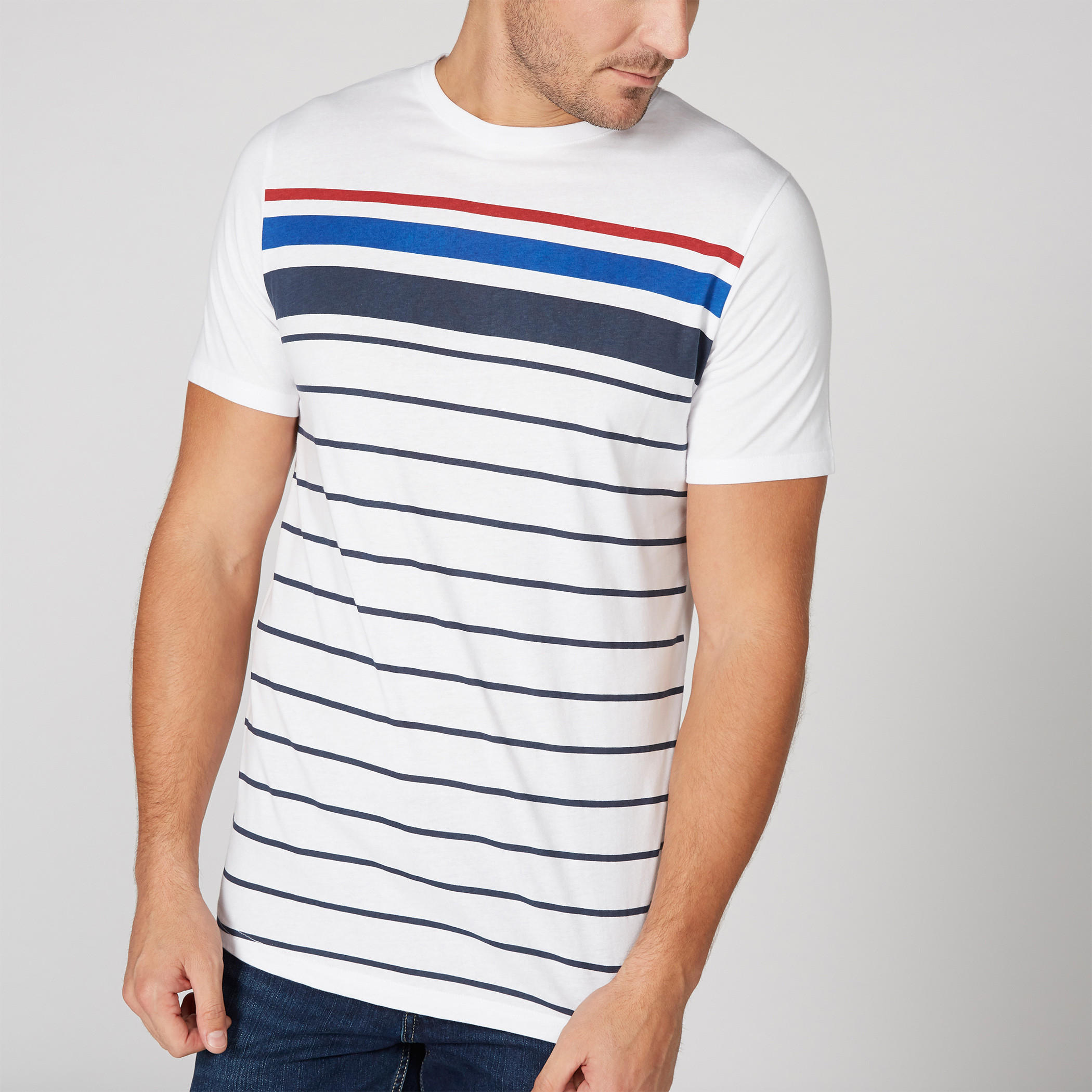 Striped T-Shirt with Round Neck and Short Sleeves-men-clothing-tshirtsandpolos-tshirts-image-3