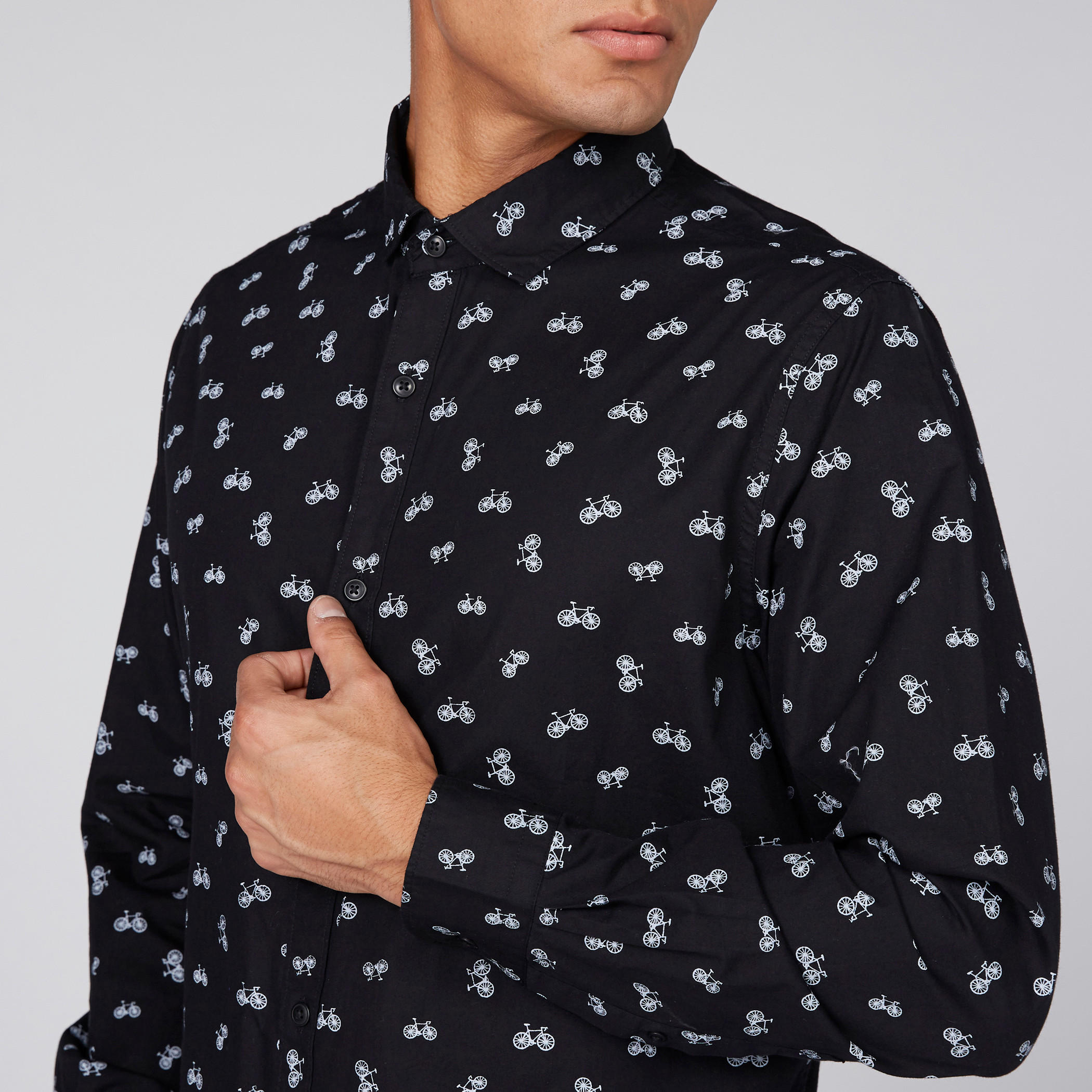 Long Sleeves Printed Shirt with Complete Placket-men-clothing-shirts-image-2