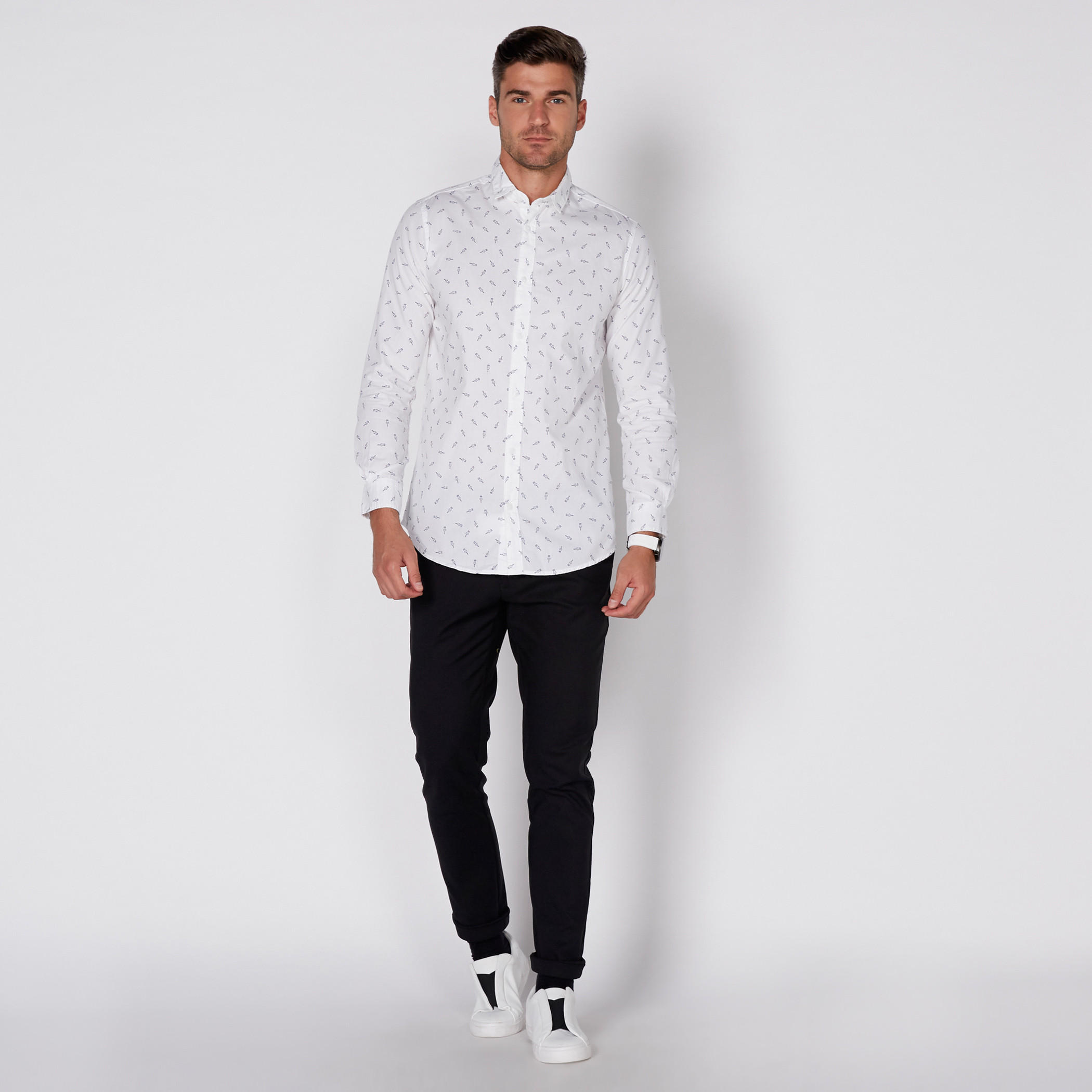قميص بأكمام طويلة وأزرار مع طبعات-men-clothing-shirts-image-4