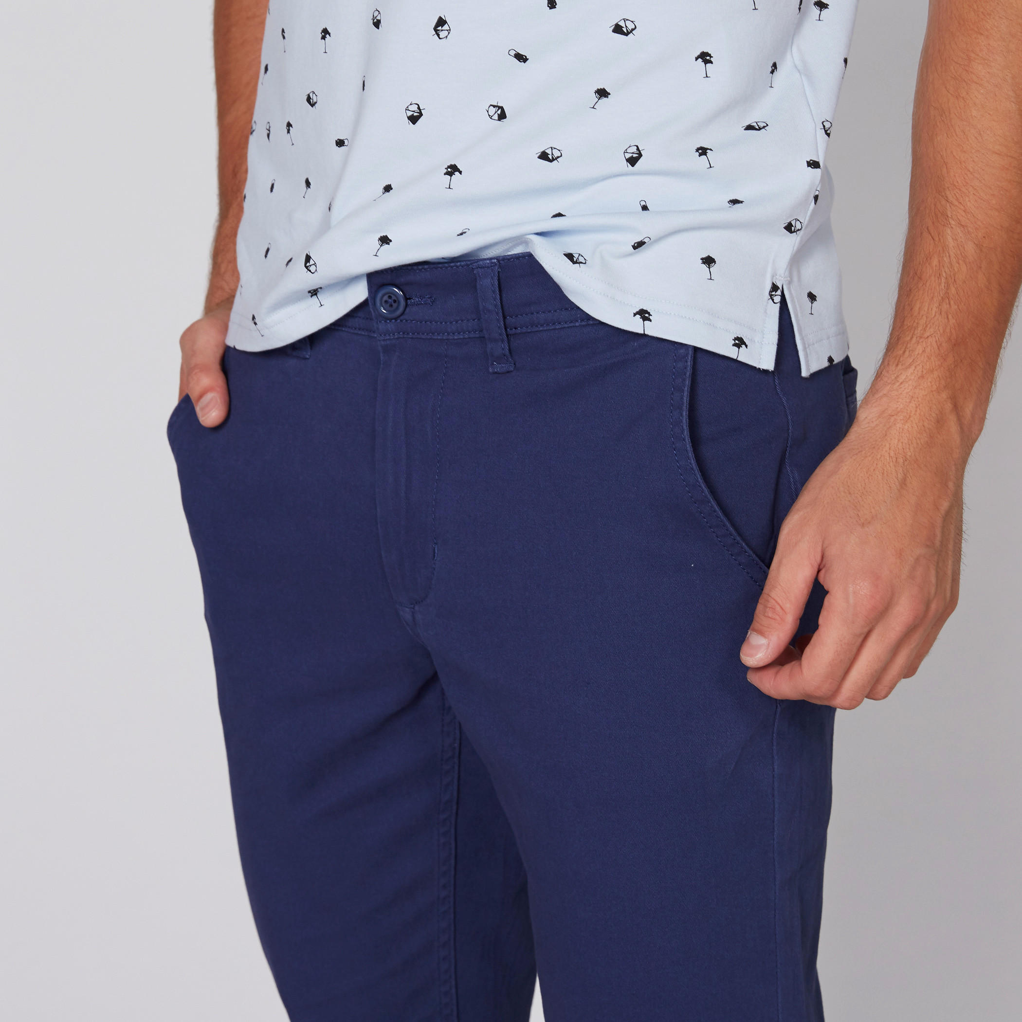 Full Length Pants with Button Closure and Pocket Detail-men-clothing-bottoms-trousersandchinos-trousers-image-2