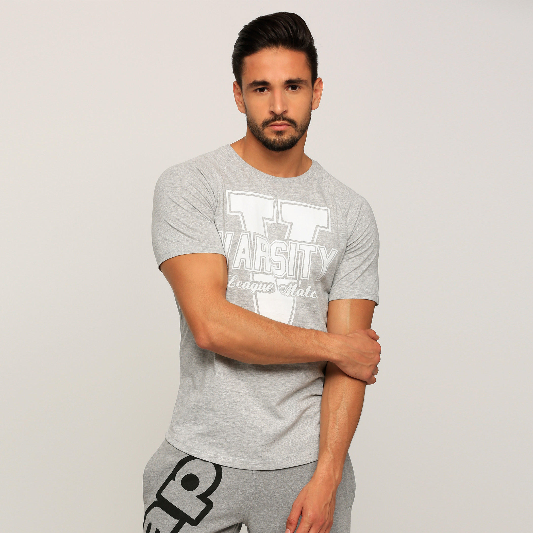 Printed T-Shirt with Round Neck and Short Sleeves-men-clothing-tshirtsandpolos-tshirts-image-1