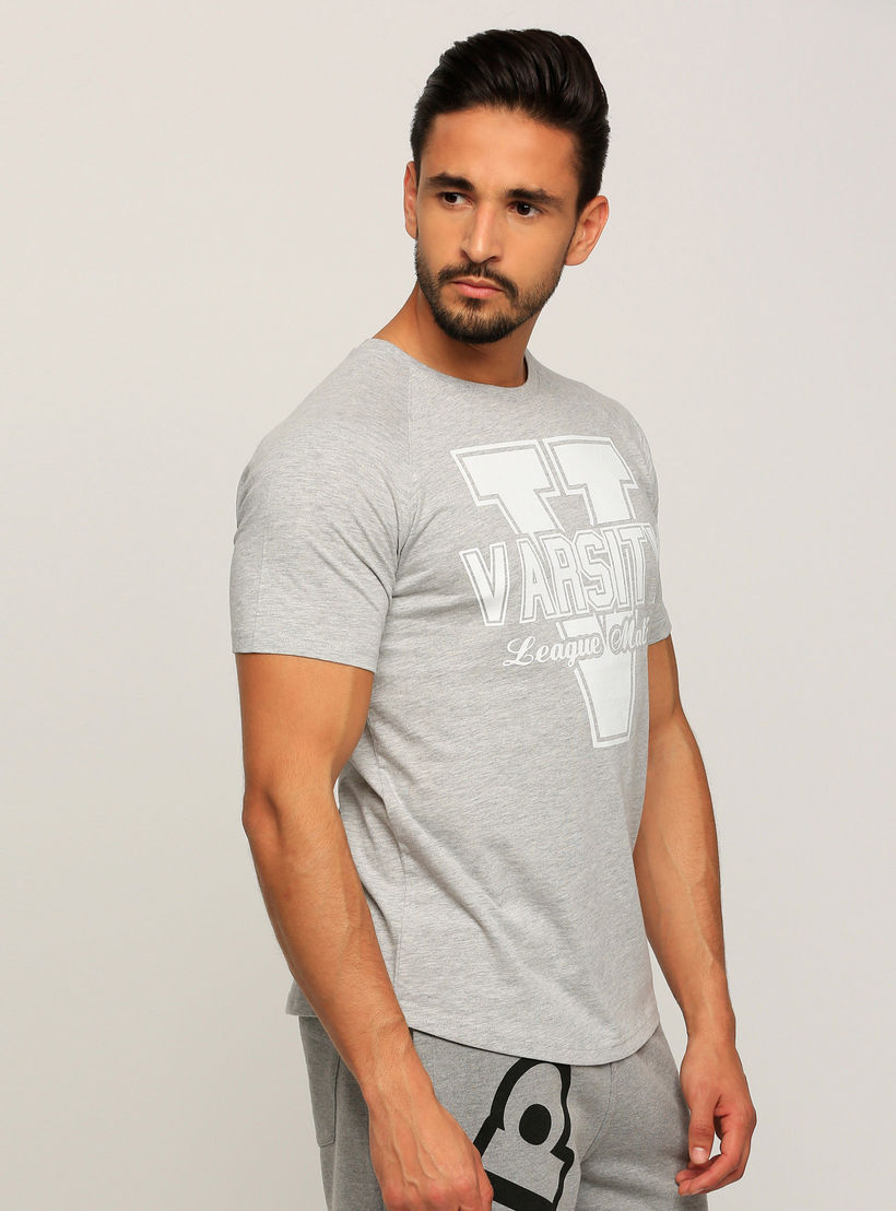 Printed T-Shirt with Round Neck and Short Sleeves-men-clothing-tshirtsandpolos-tshirts-image-3