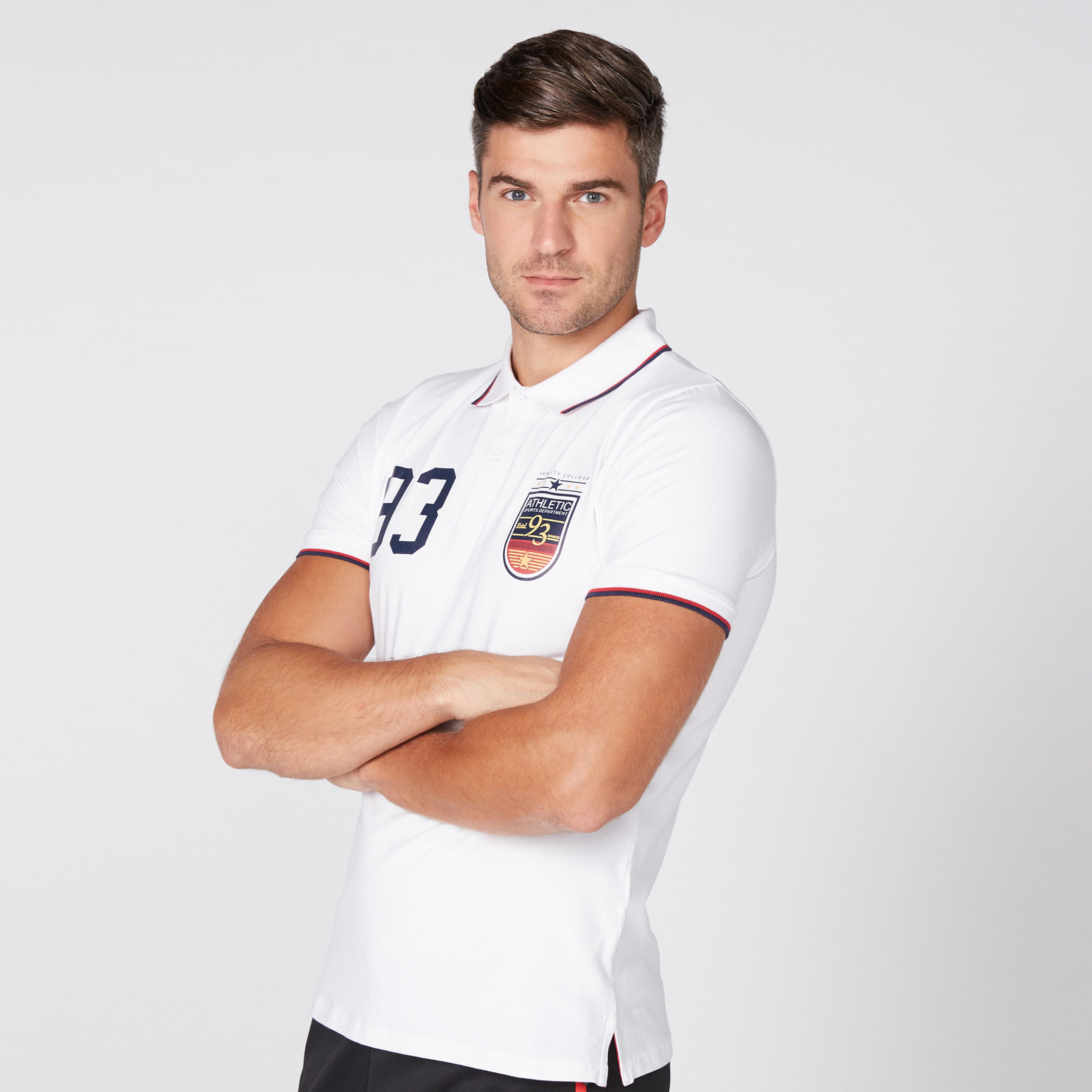 تيشيرت بياقة بولو وأكمام قصيرة وطبعات-men-clothing-tshirtsandpolos-polos-image-1