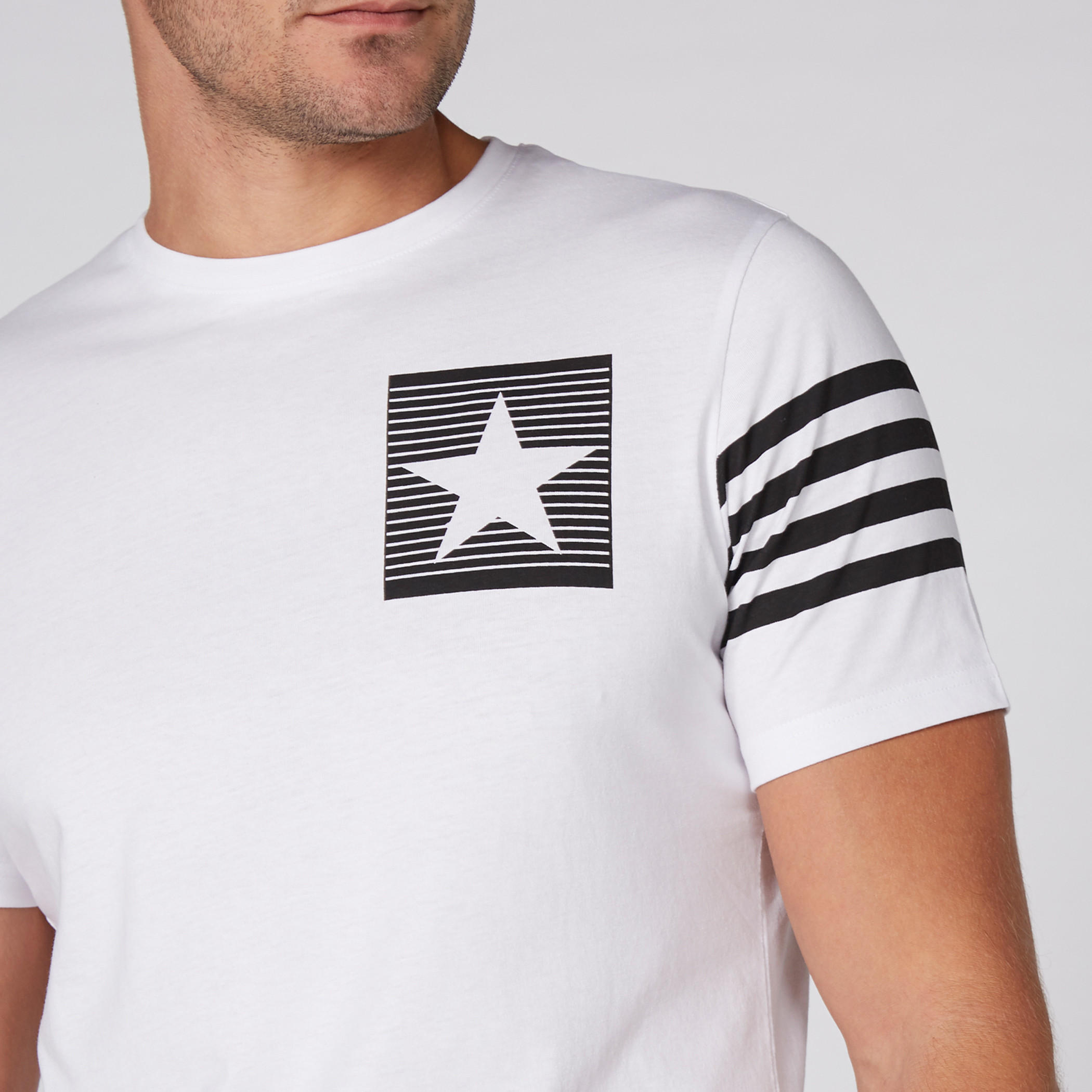 Printed T-Shirt with Round Neck and Short Sleeves-men-clothing-tshirtsandpolos-tshirts-image-3