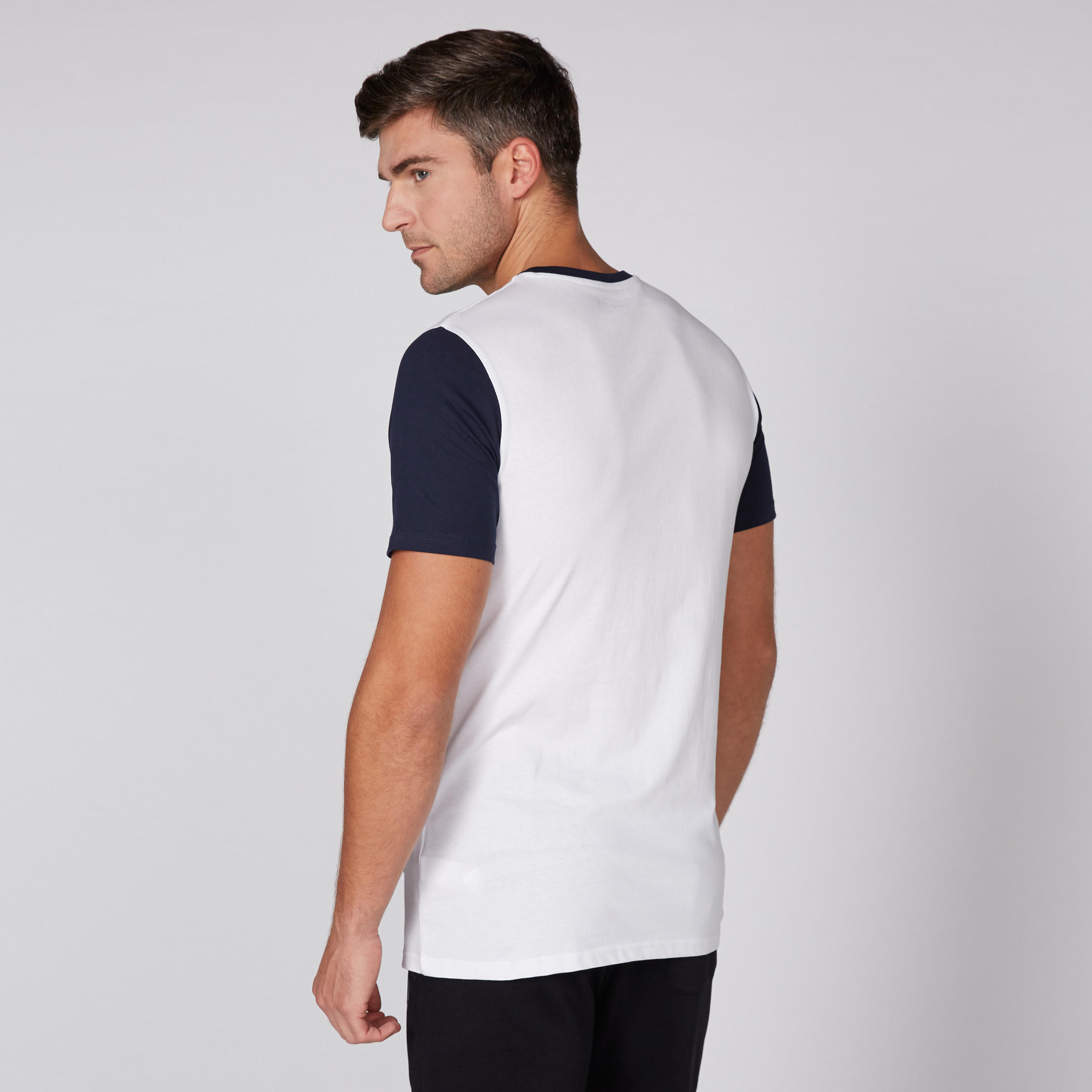 Printed T-Shirt with Round Neck and Short Sleeves-men-clothing-tshirtsandpolos-tshirts-image-4