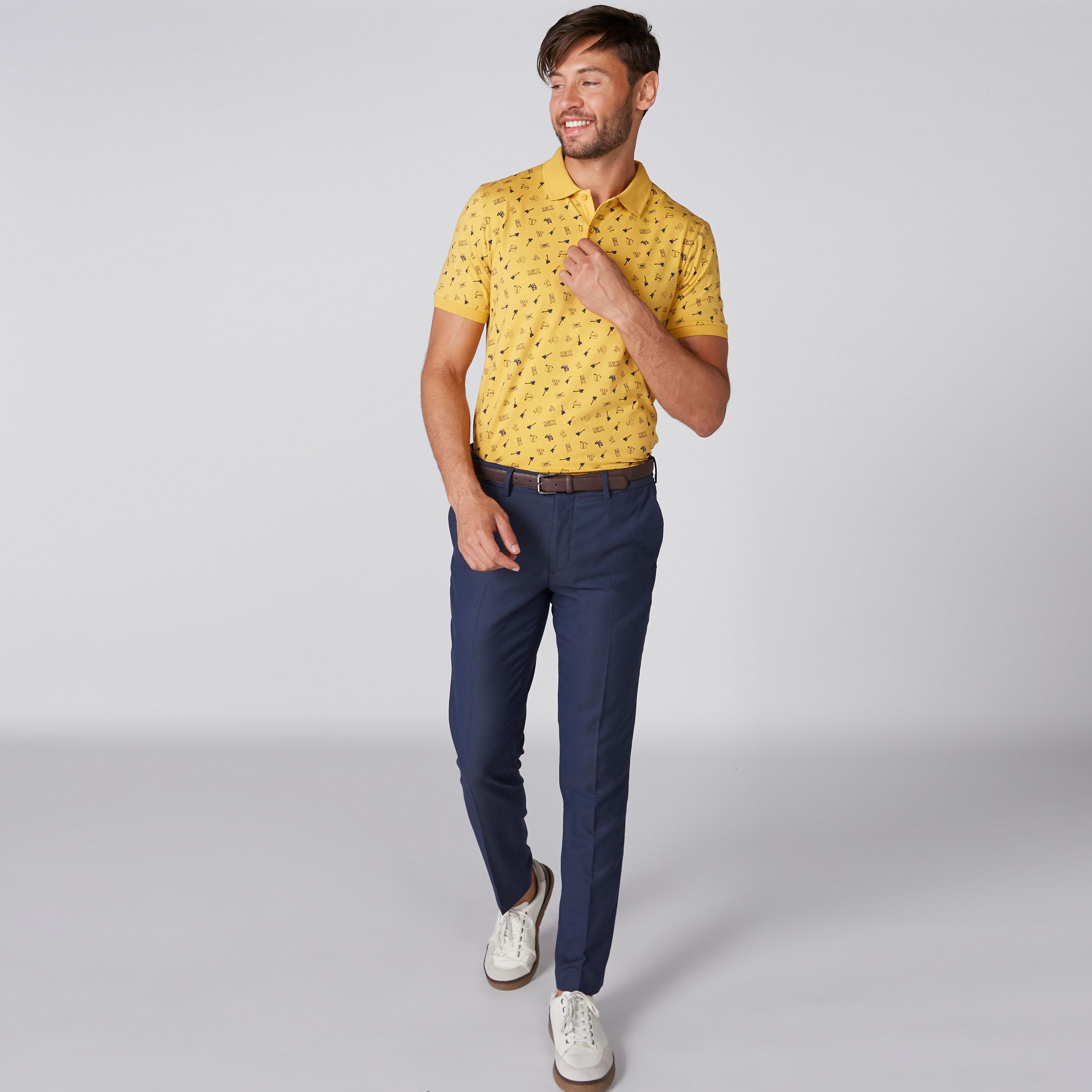 تيشيرت بياقة بولو وأكمام قصيرة وطبعات-men-clothing-tshirtsandpolos-polos-image-4