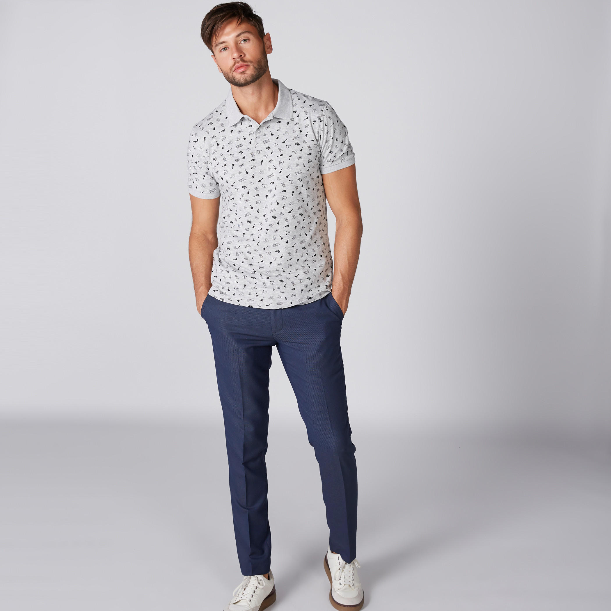 تيشيرت بياقة بولو وأكمام قصيرة وطبعات-men-clothing-tshirtsandpolos-polos-image-4