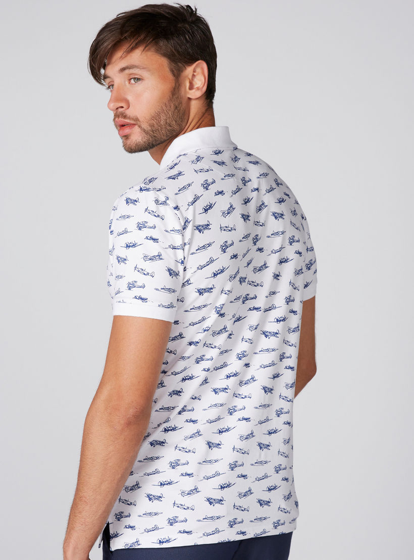 تيشيرت بياقة بولو وأكمام قصيرة وطبعات-men-clothing-tshirtsandpolos-polos-image-2