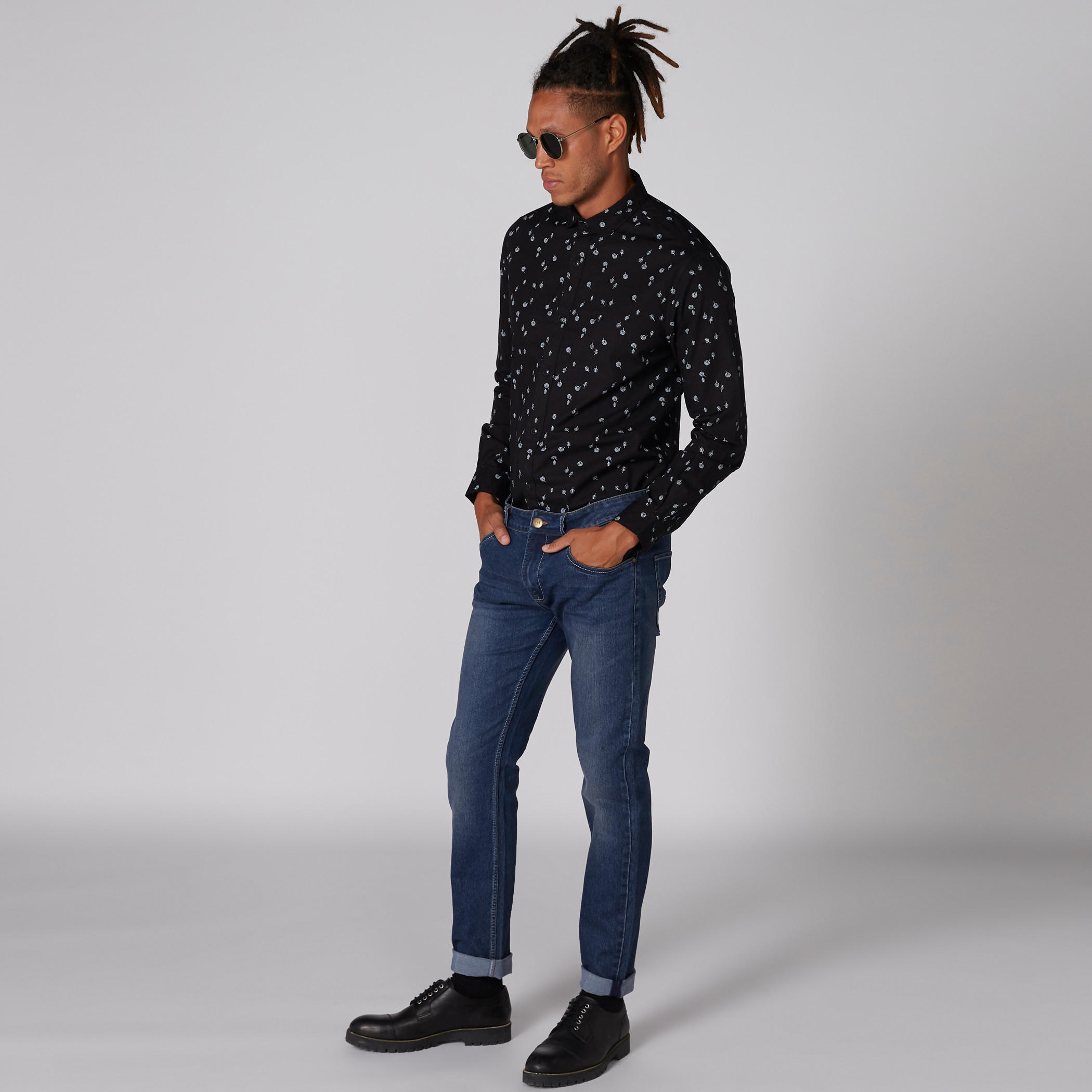 قميص بأكمام طويلة وأزرار وطبعات-men-clothing-shirts-image-1