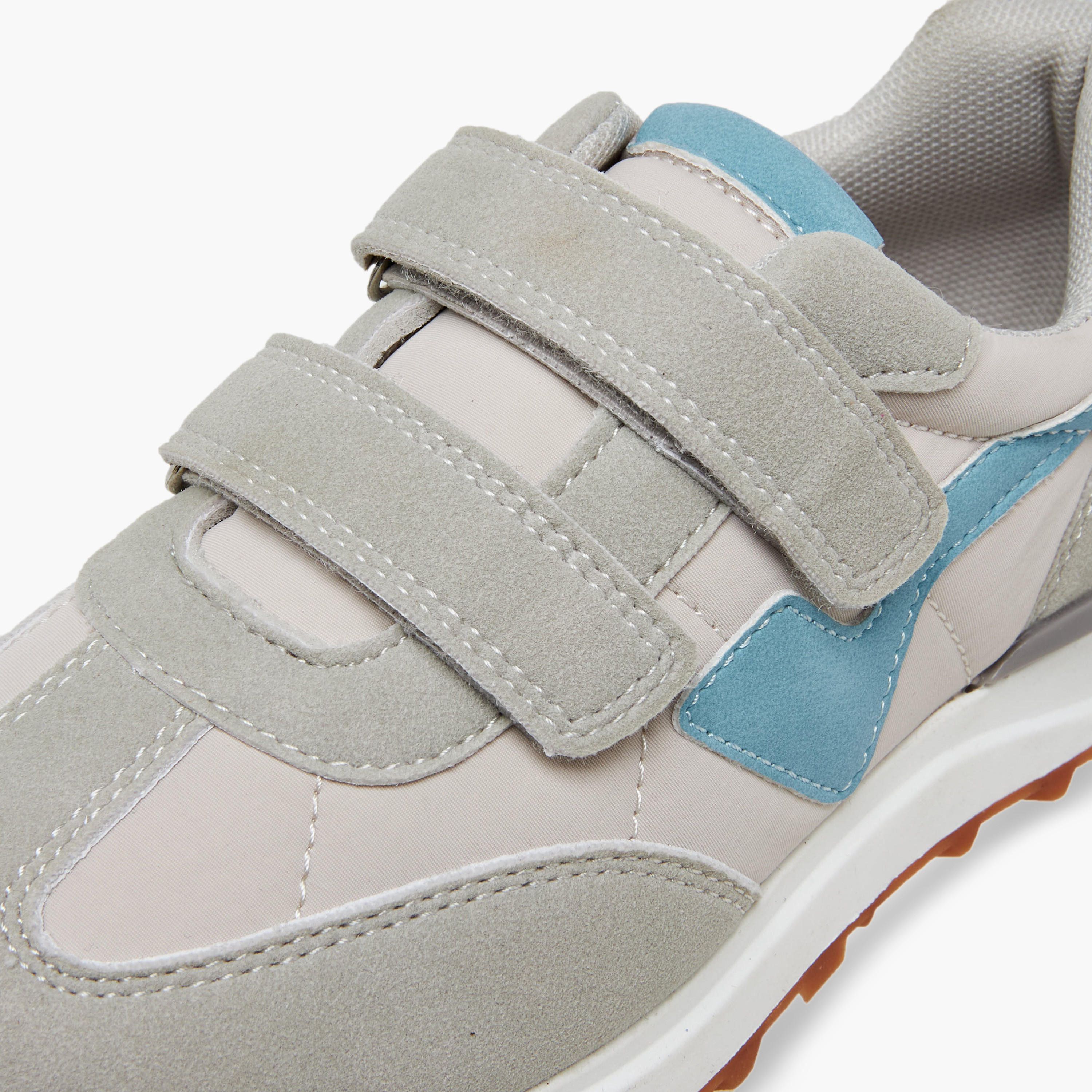 Juniors Boys Hook & Loop Sneakers-boys-shoes-sneakers-image-4